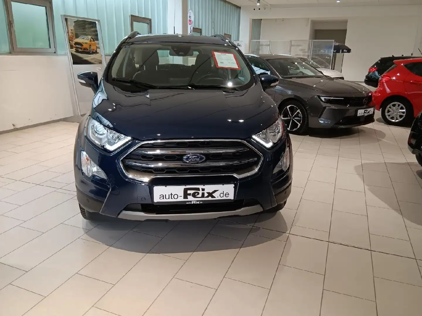 Ford EcoSport EcoSport Titanium Bleu - 1