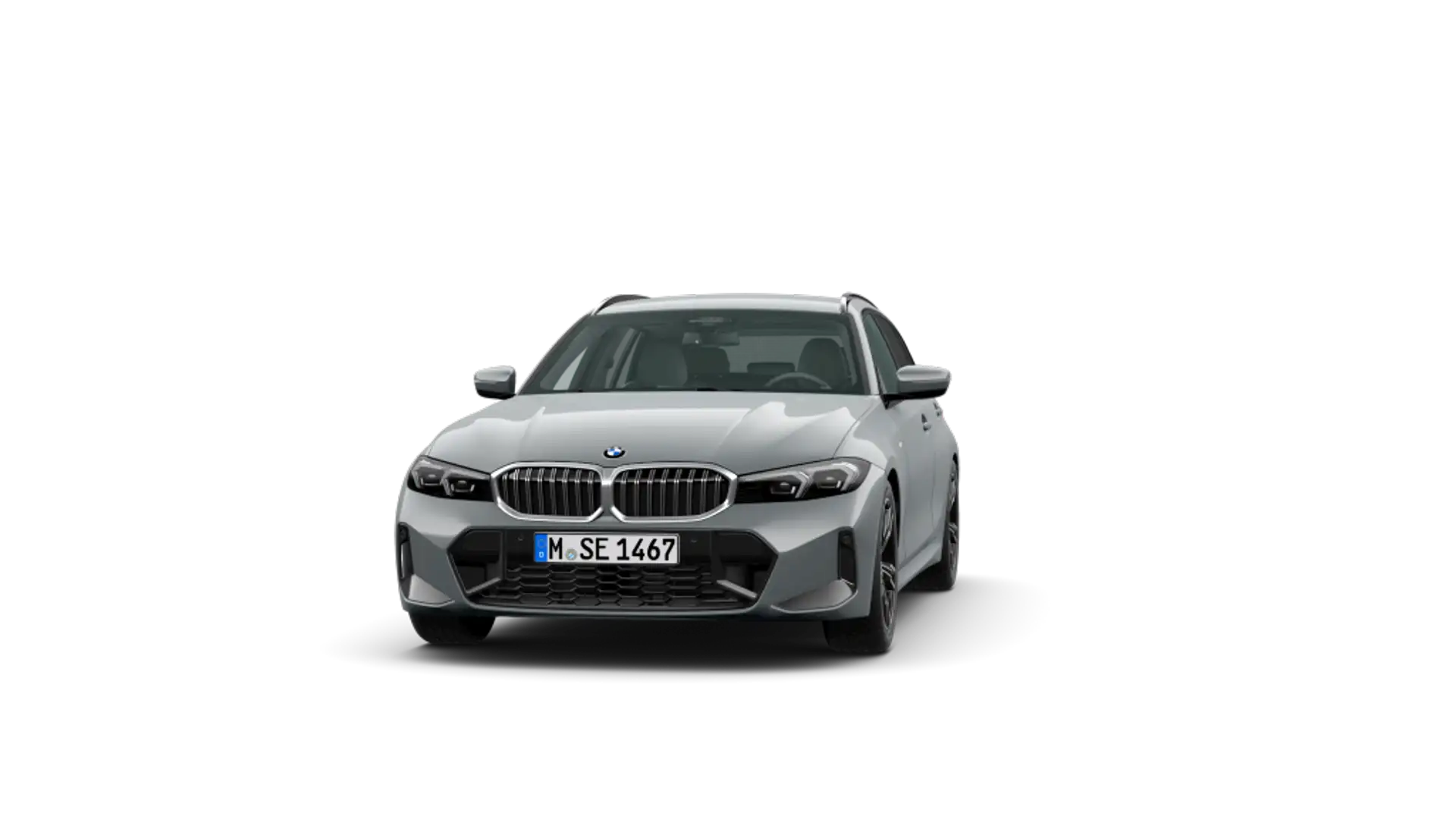 BMW 320 320dA Touring Gris - 1