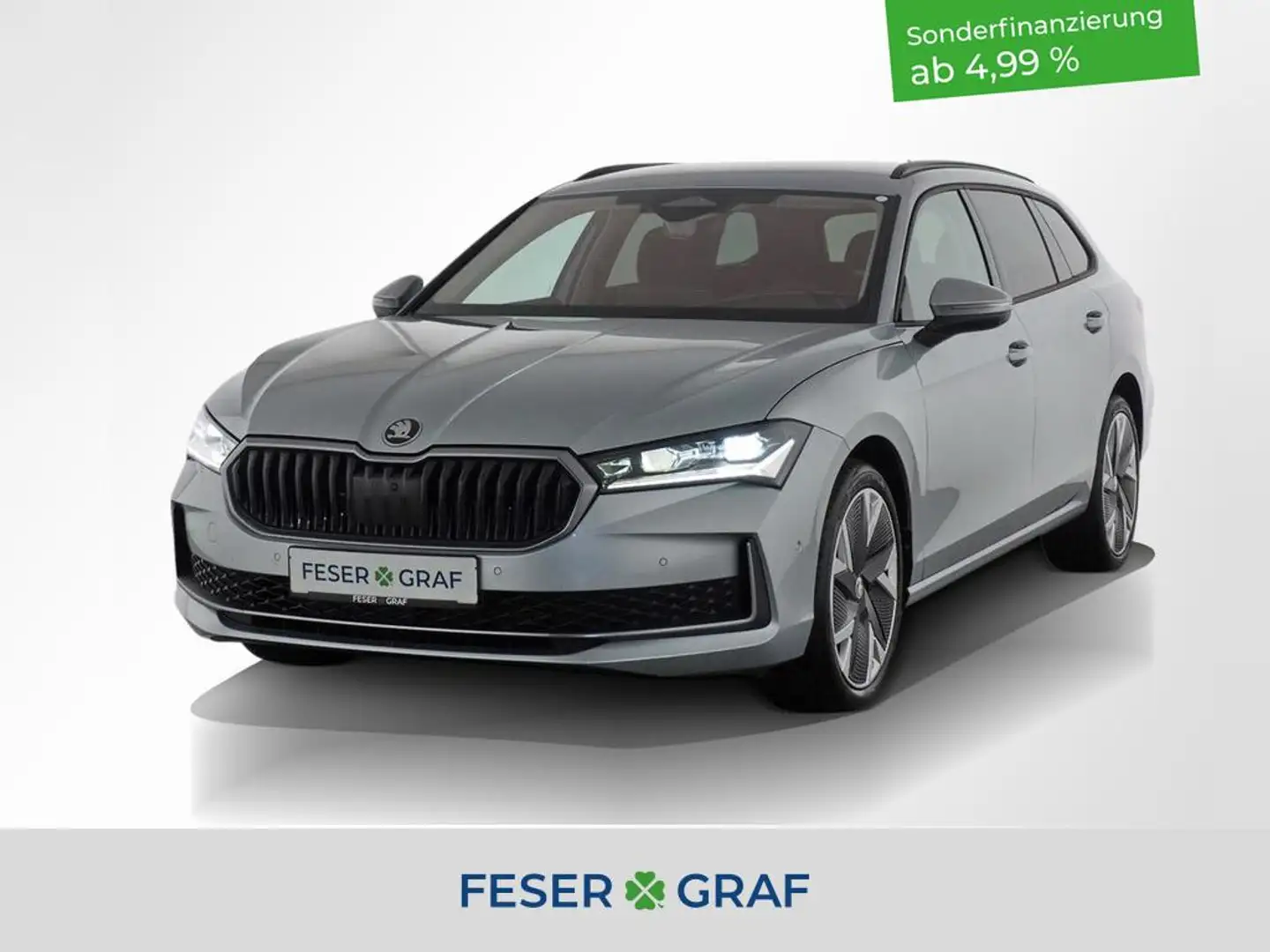 Skoda Superb Combi Selection SZH / 360° KAMERA / NAVI / MASSAGE Argento - 1