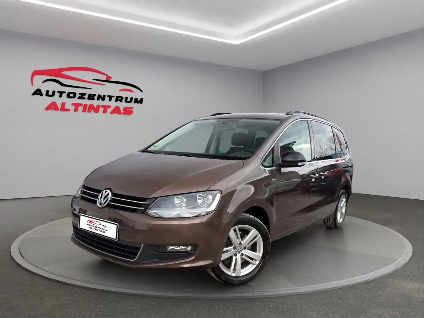 Volkswagen Sharan Match 170PS*KLIMAAUT*7SITZER*PDC*SHZ*TEMP Braun - 1
