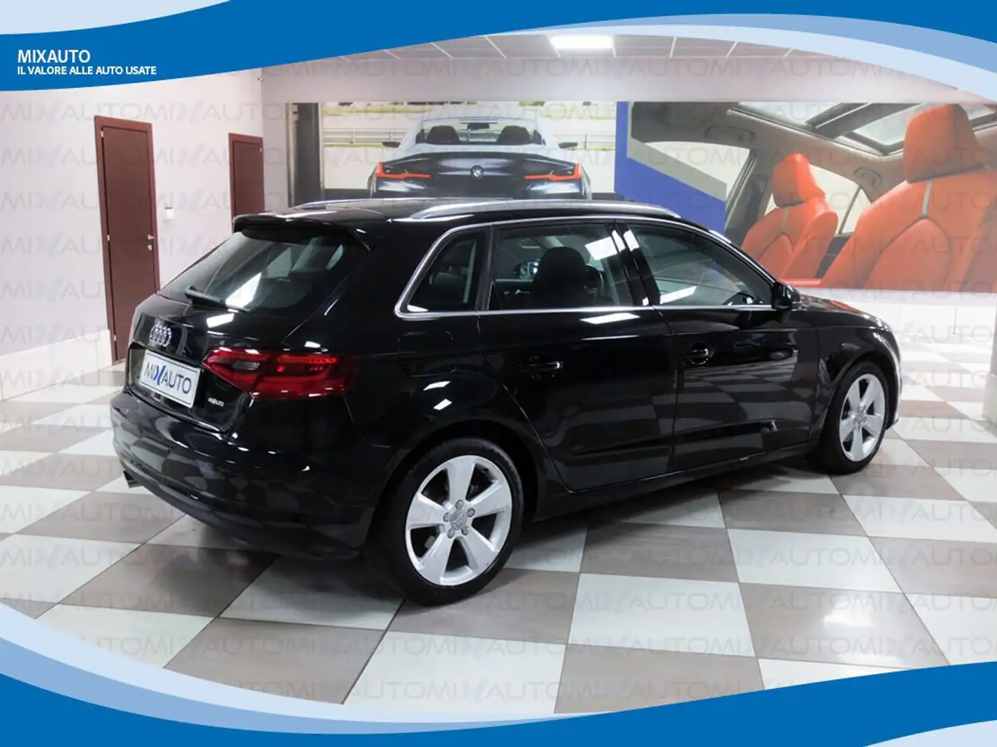 Audi A3 Sportback 1.6 TDI 110cv Business sTronic EU6 Nero - 2