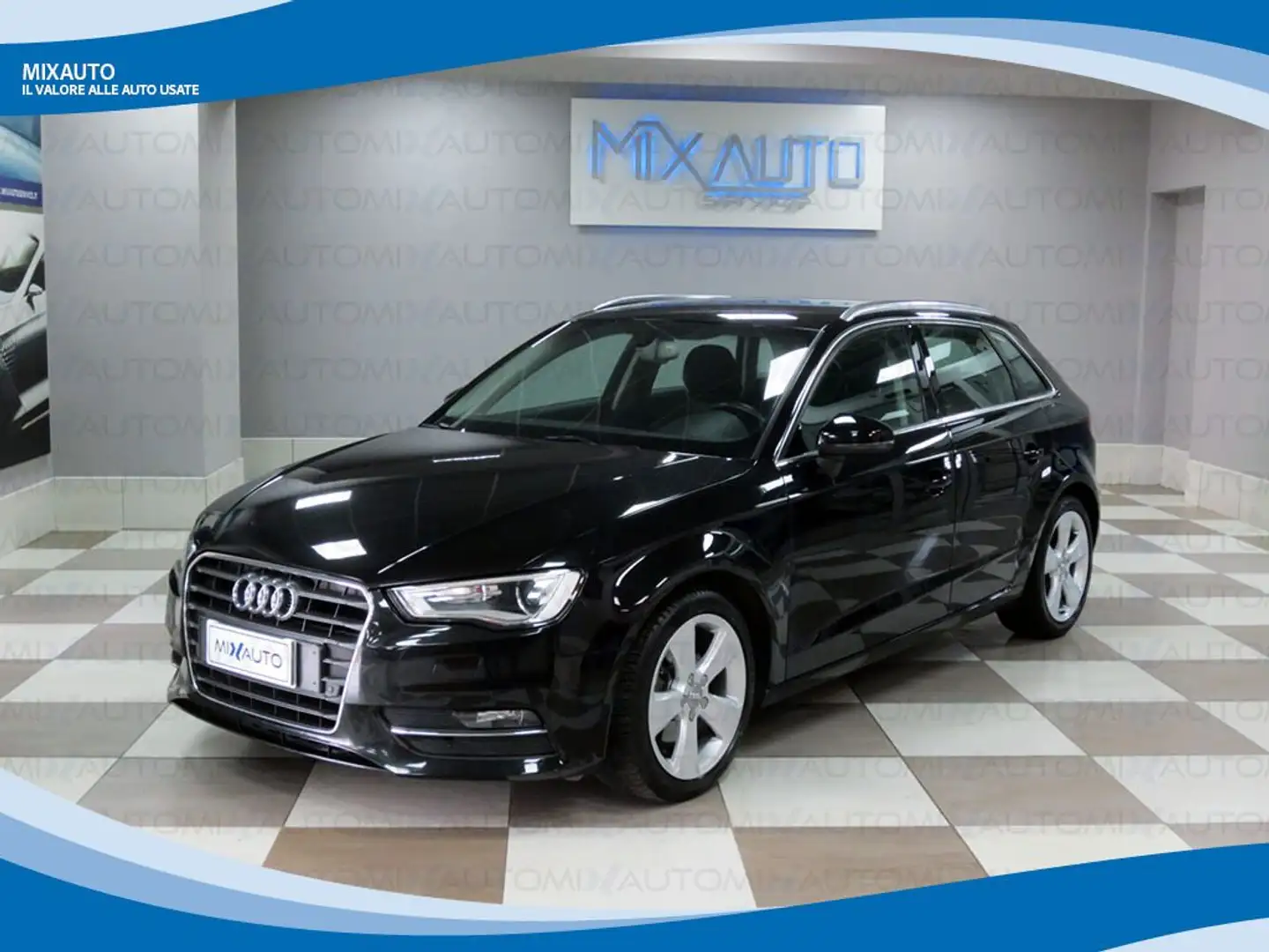 Audi A3 Sportback 1.6 TDI 110cv Business sTronic EU6 Nero - 1