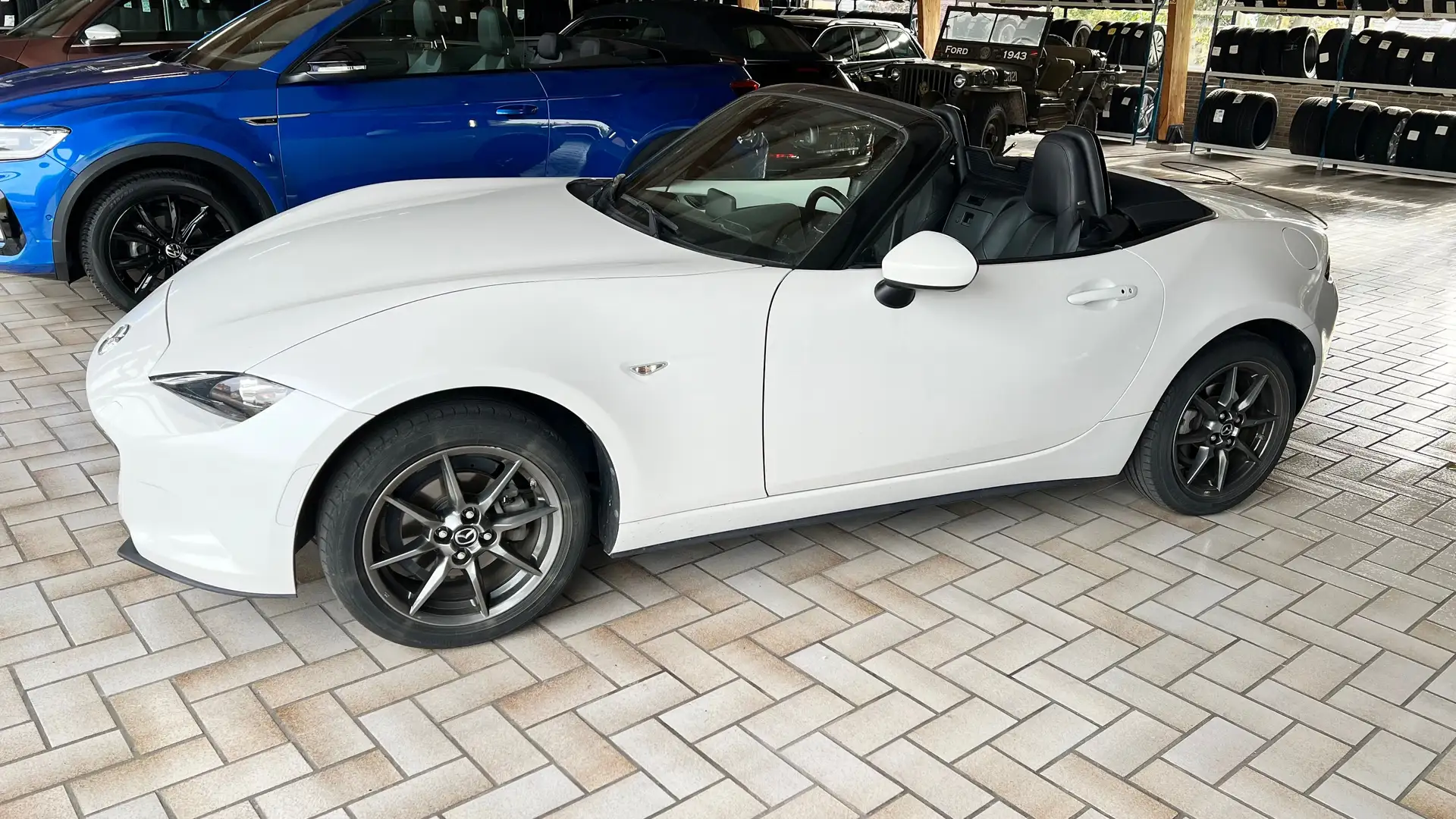 Mazda MX-5 MX-5 RF SKYACTIV CABRIO TOP NW ST Exclusive-Line Blanc - 1