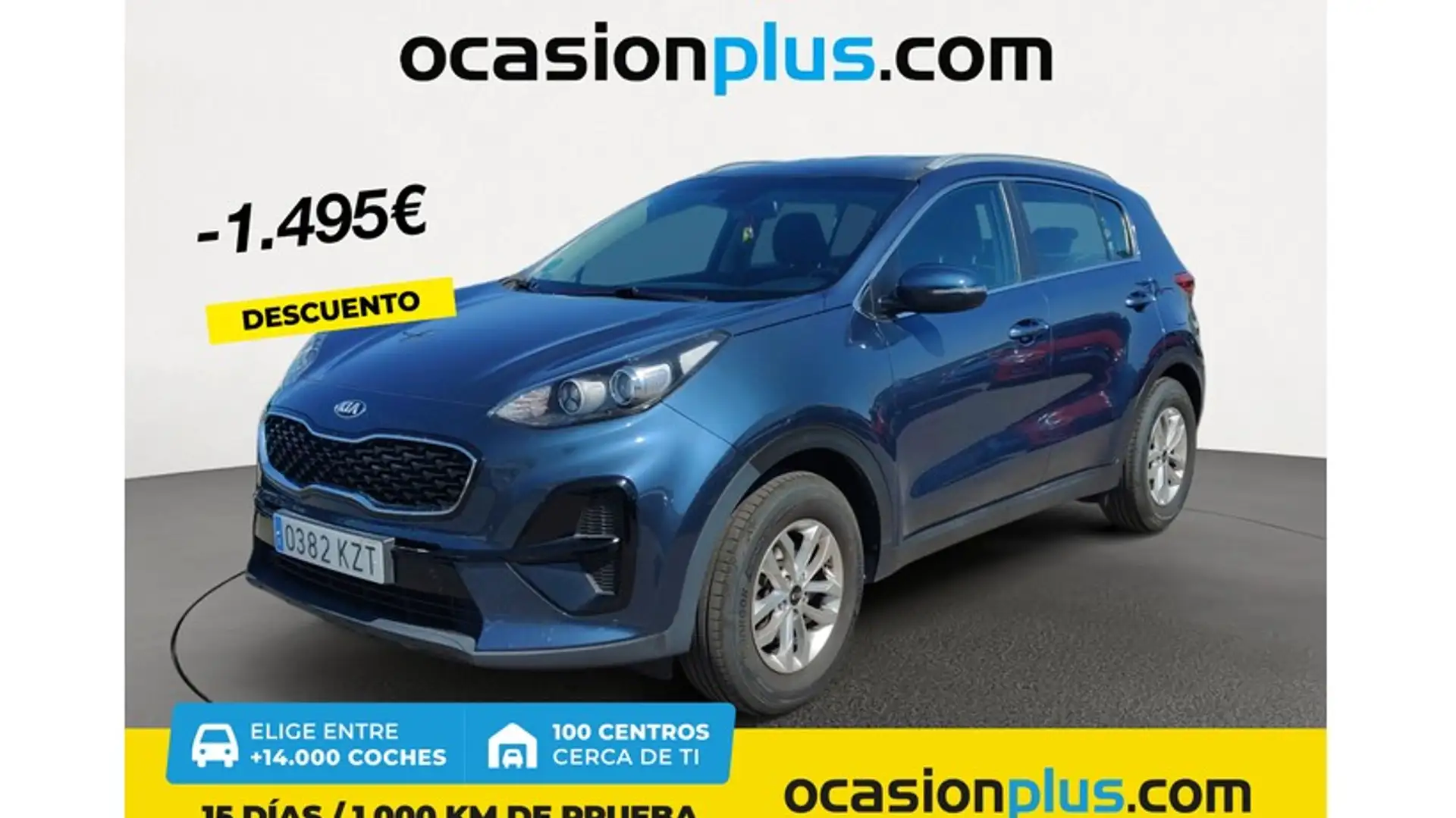 Kia Sportage 1.6 GDi Concept Plus 4x2 132 Bleu - 1