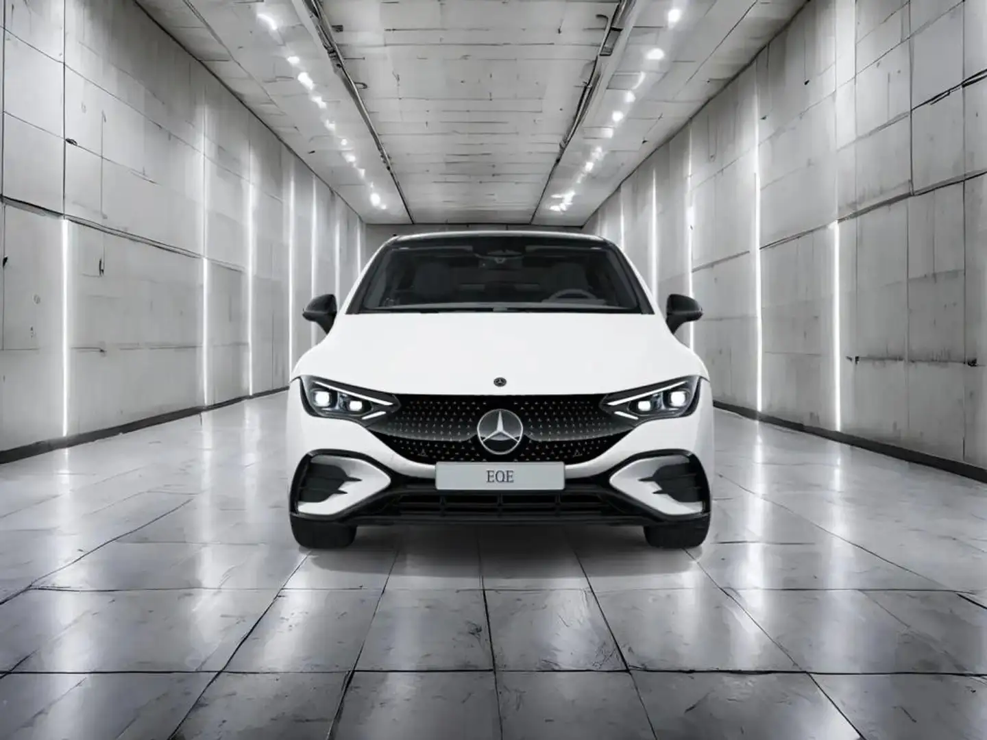 Mercedes-Benz EQE 350 4M AMG+AMBIENTE+DISTRO+MEMORY+NIGHTP. Weiß - 2