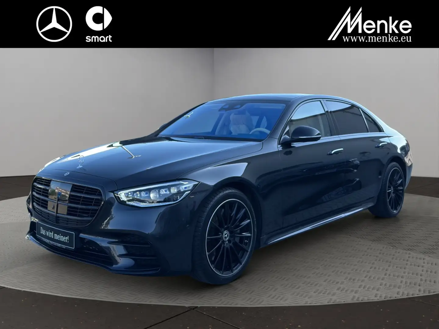 Mercedes-Benz S 500 4M AMG Lang Night+Pano+20er+HALenkg+4Sitzl Grau - 1