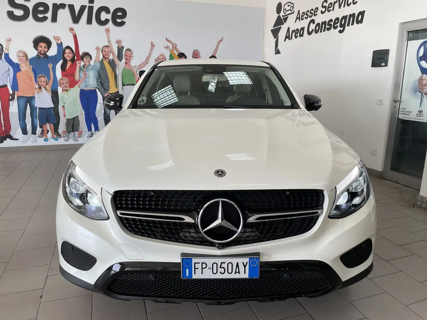 Mercedes-Benz GLC 250 GLC 250 d 4Matic Coupé Sport Bianco - 2