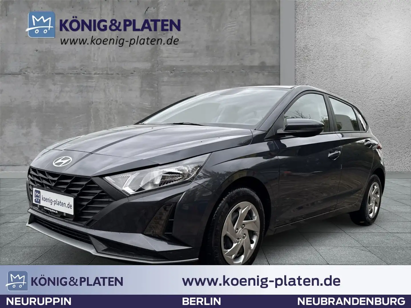 Hyundai i20 FL 1.2 (79PS) 5-MT 2WD SELECT Funktionspaket Grau - 1
