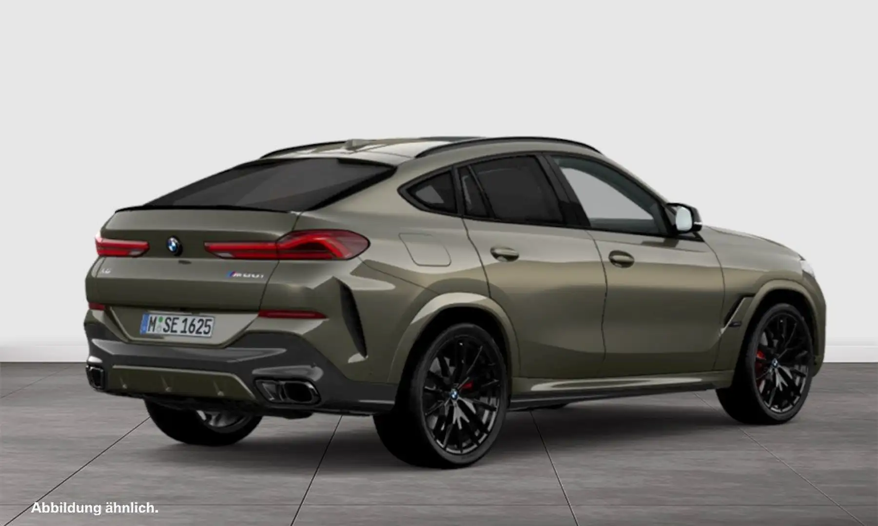BMW X6 M60i xDrive M Sport PANO ACC RFK NAVI LED LM Grau - 2