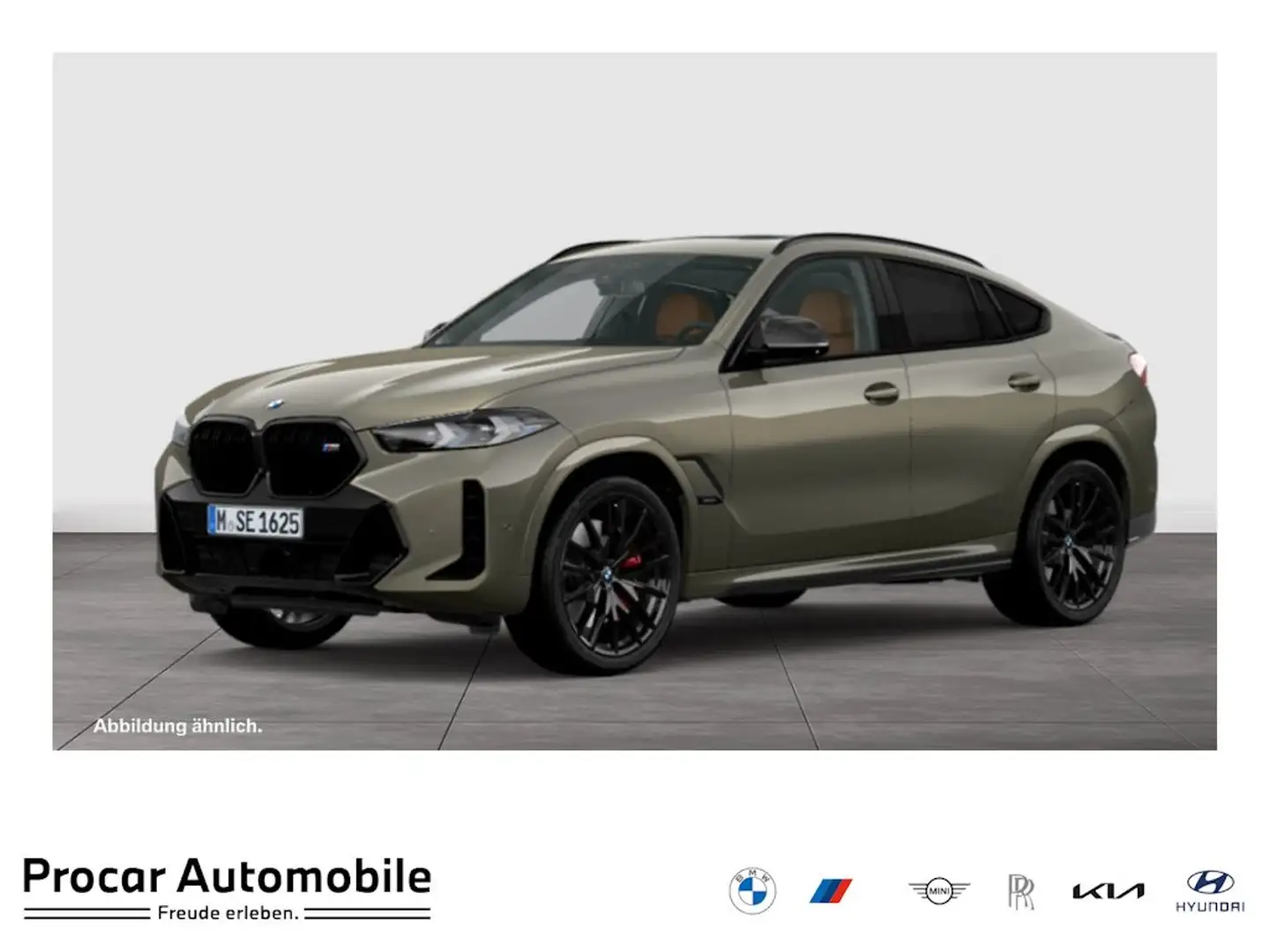 BMW X6 M60i xDrive M Sport PANO ACC RFK NAVI LED LM Grau - 1