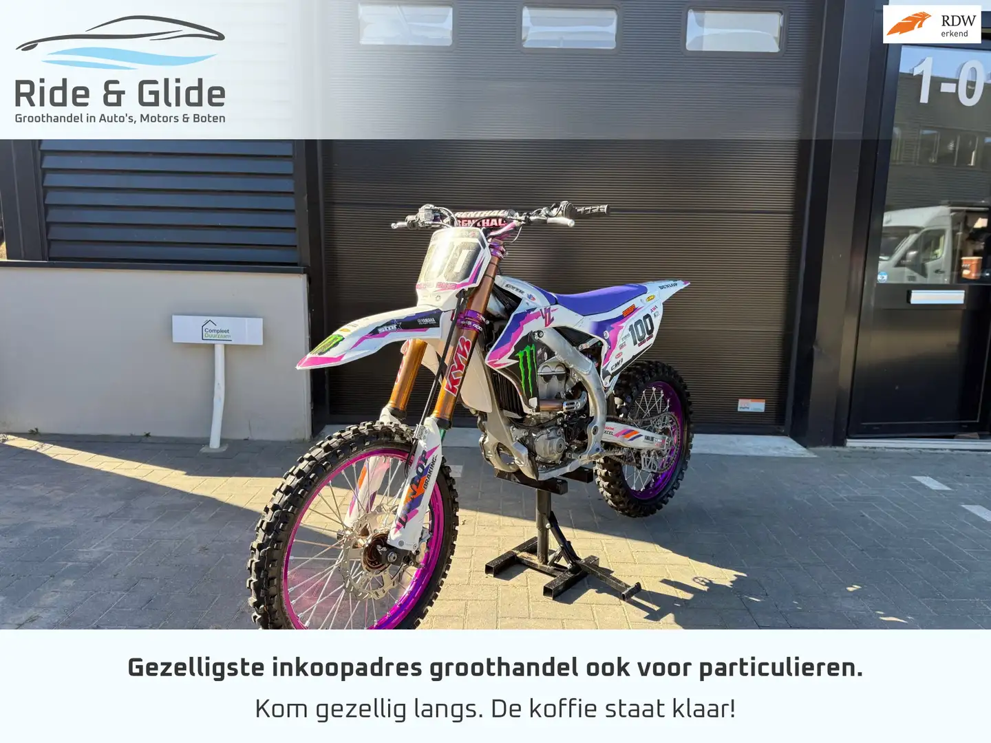 Yamaha YZ 250 Cross F full ops X trig GET cdi Boyesen FMF Rental - 1