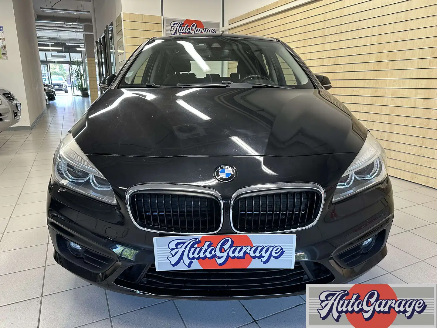 BMW 218 218d Active Tourer TETTO XENO Nero - 2