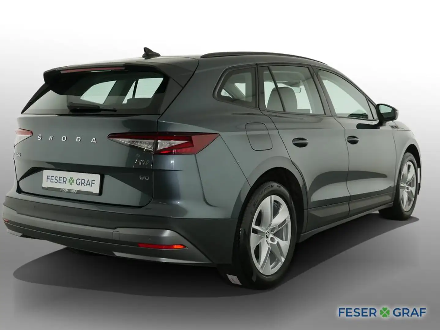 Skoda Enyaq iV 60 Loft Wärmepumpe/AHK/LED/Navi/Front-Spurhalte Grigio - 2