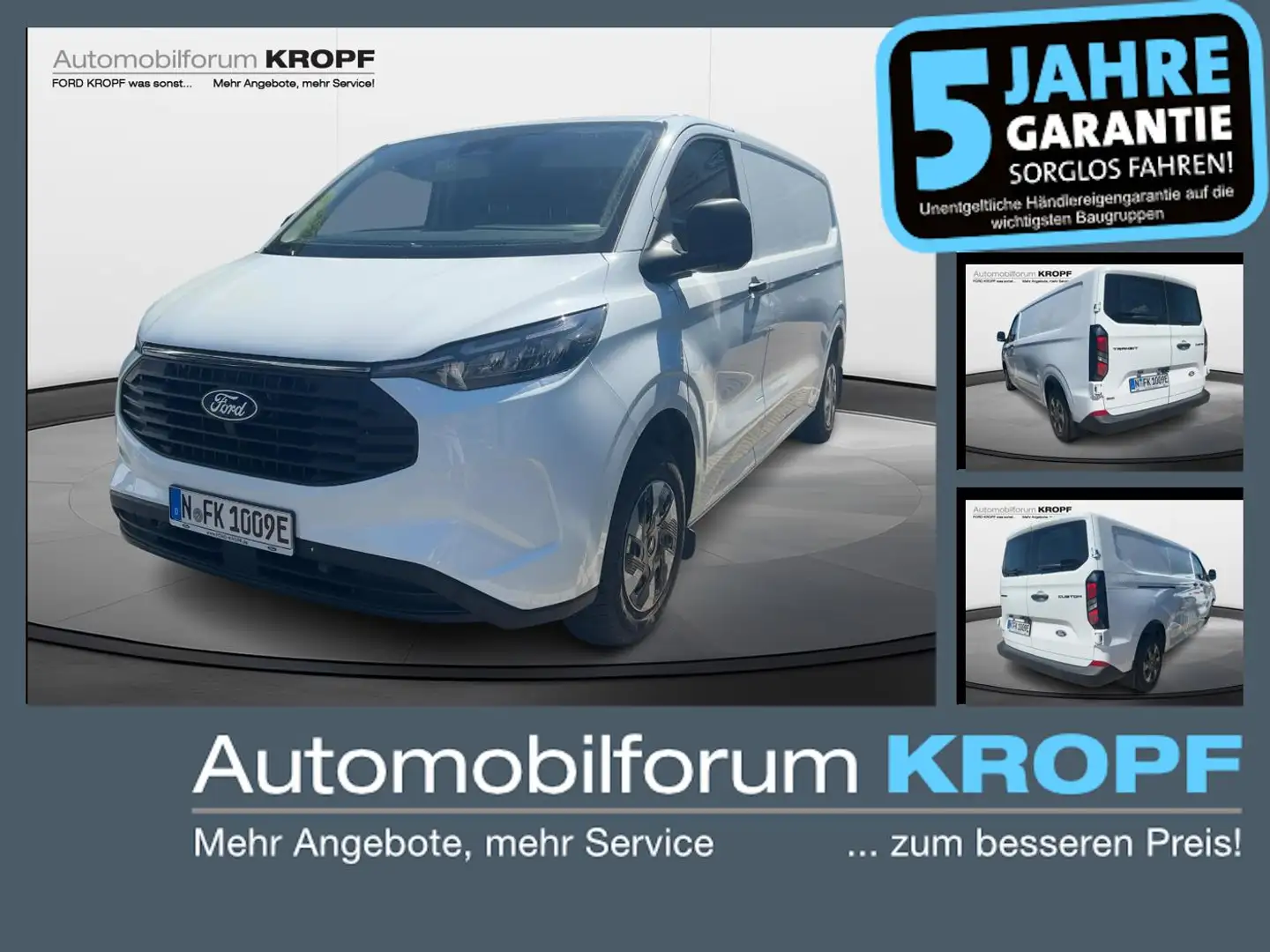 Ford Transit Custom 320 L2 LED PRECOL ALLWETTERREIFEN Weiß - 1