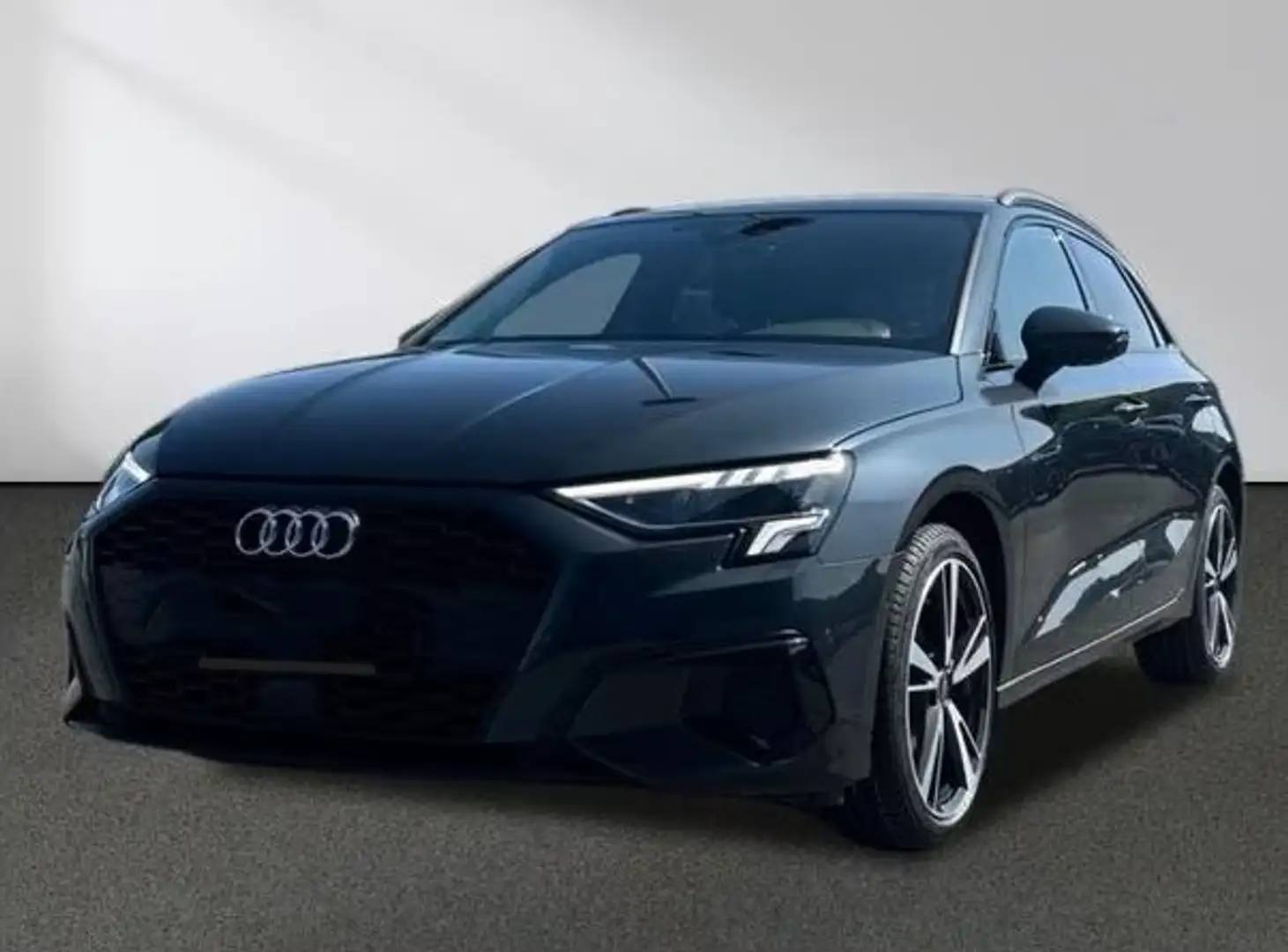 Audi A3 35 TDI 150 S tronic 7 Advanced + Cuir + S.ELEC Gris - 1