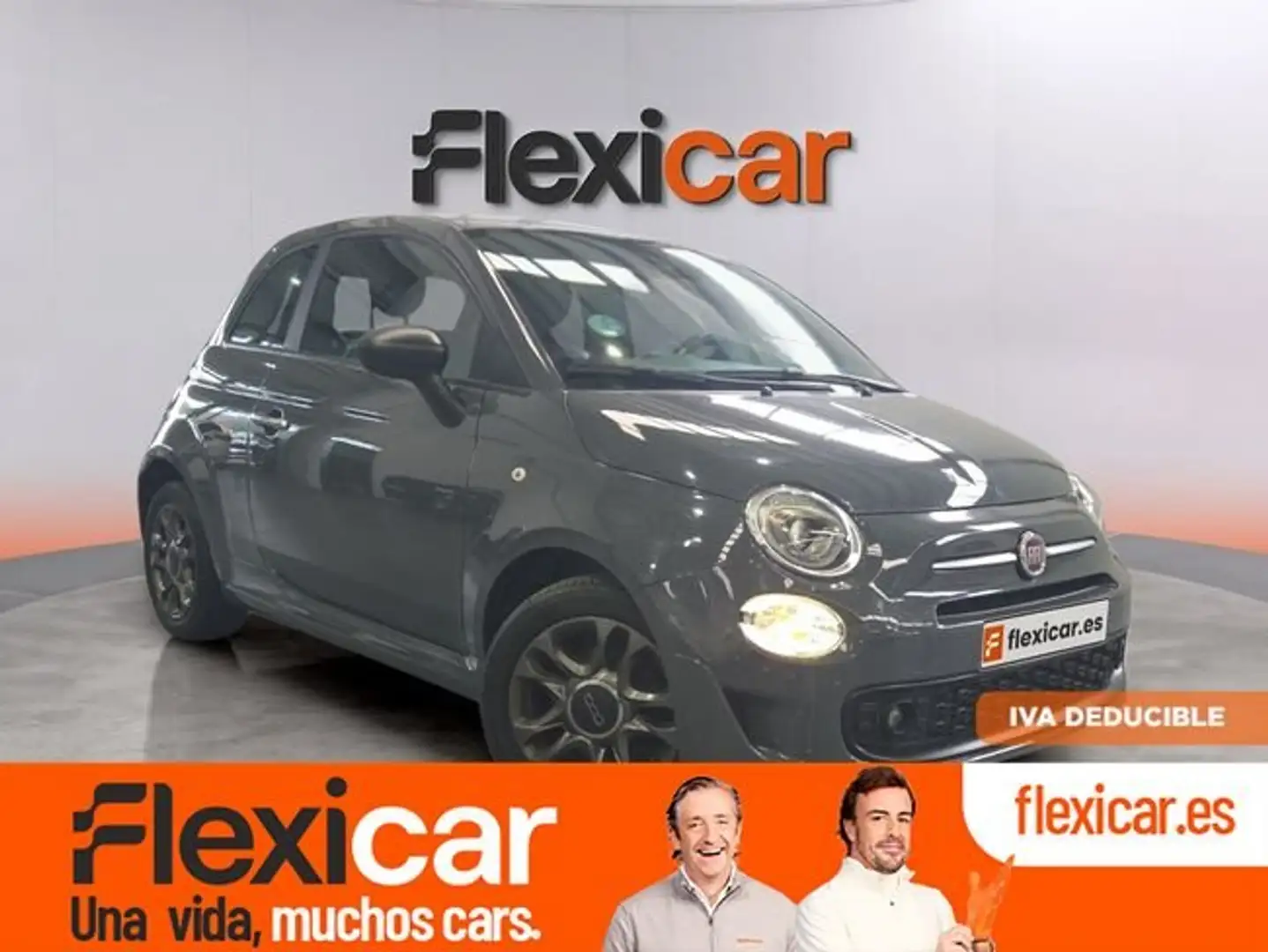 Fiat 500 Sport 1.0 Hybrid 51KW (70 CV) Gris - 1