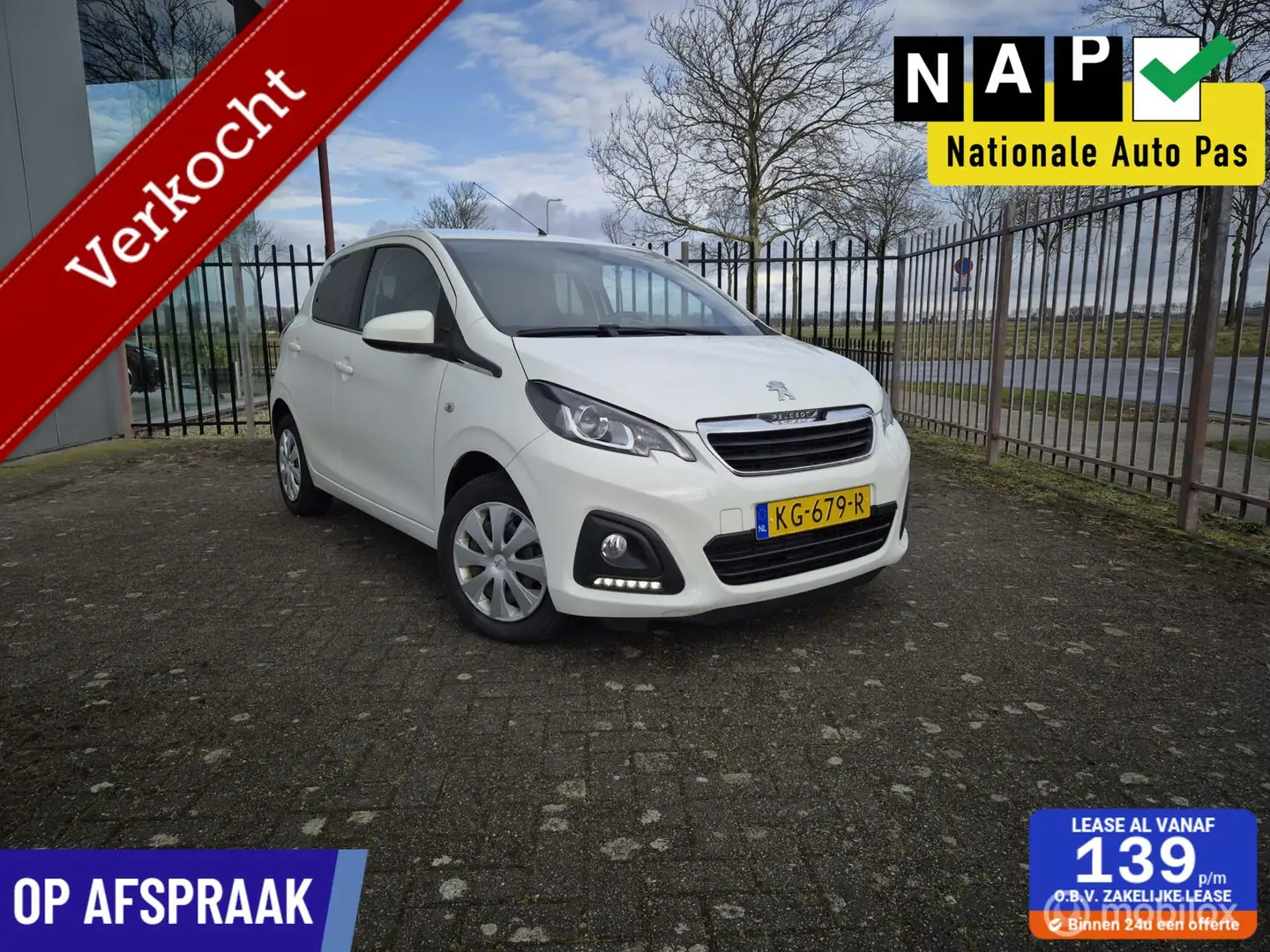 Peugeot 108 |Carplay|Rijklaar incl Beurt Blanco - 1