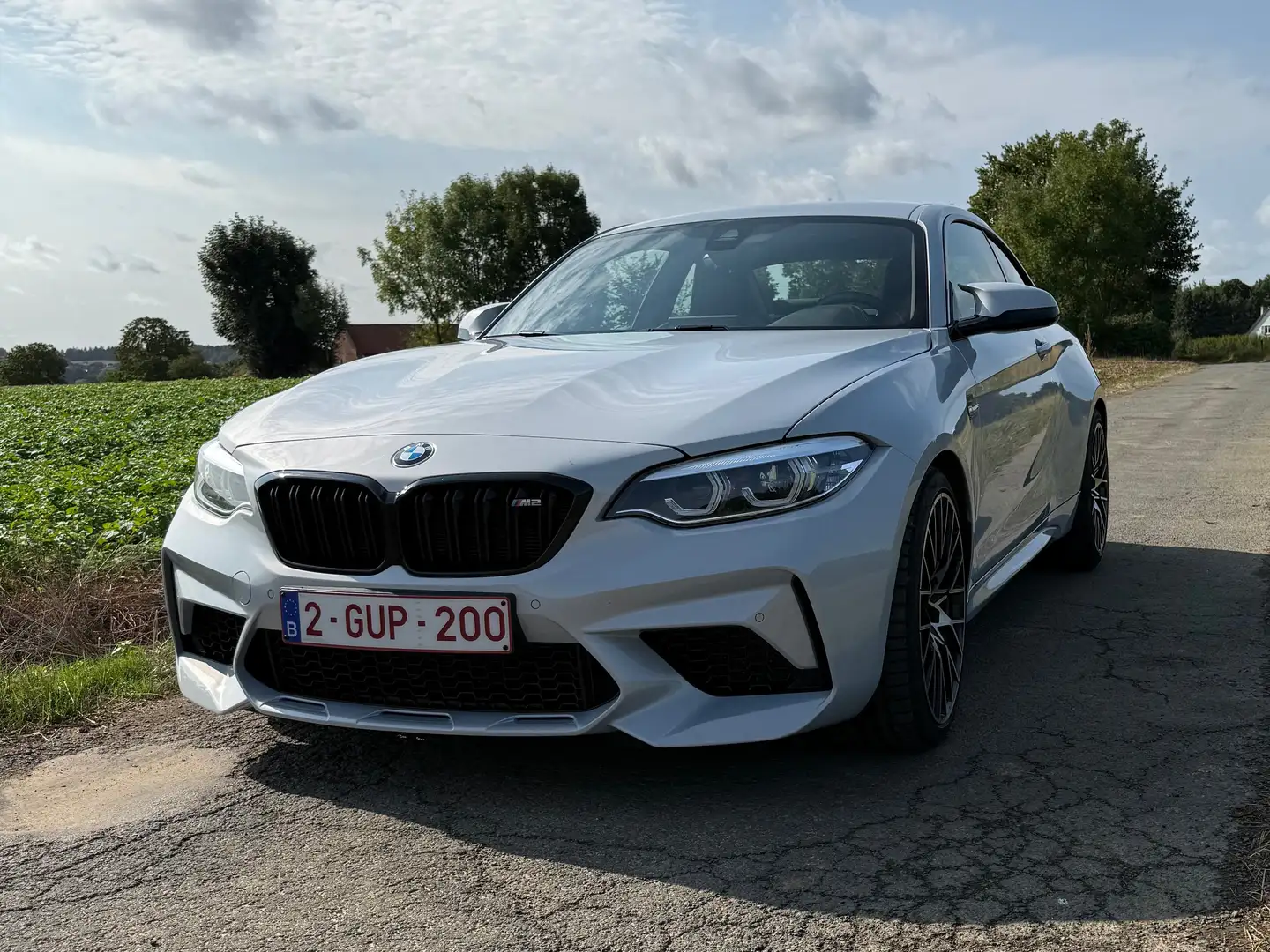 BMW M2 Coupé 3.0 M2 Competition Argent - 2