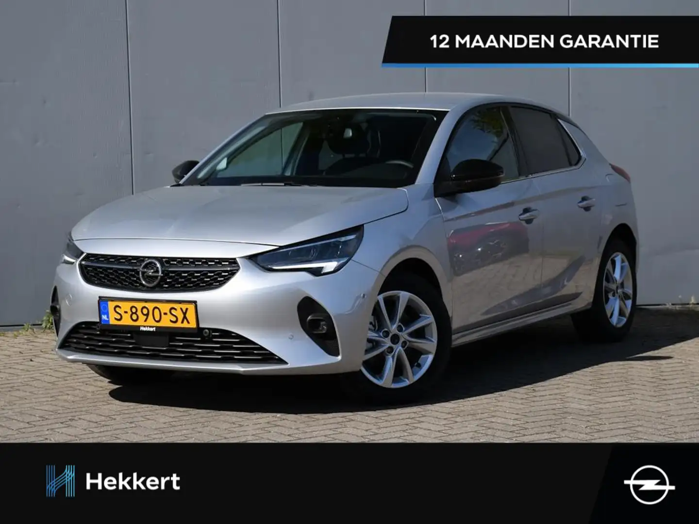 Opel Corsa Elegance 1.2 Turbo 100pk PDC + CAM. | 16'' LM | ST Gris - 1