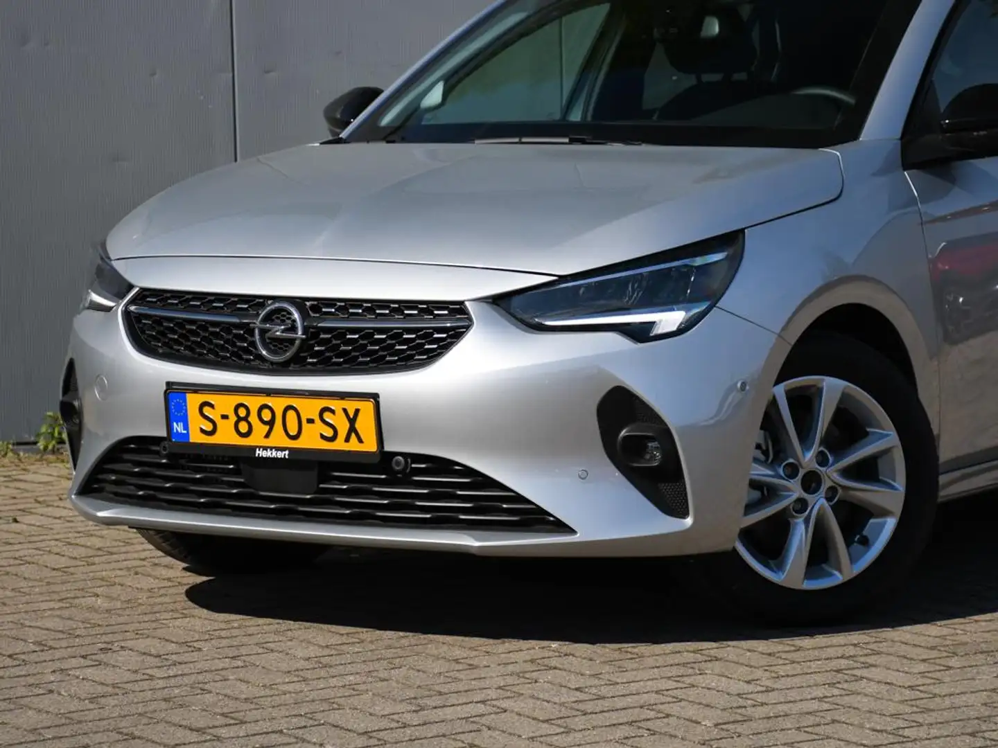 Opel Corsa Elegance 1.2 Turbo 100pk PDC + CAM. | 16'' LM | ST Gris - 2