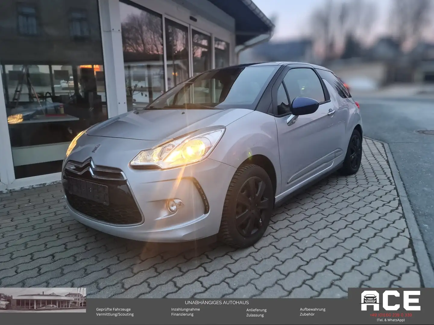Citroen DS3 SoChic TFL Sound Einparkhilfe Grau - 1