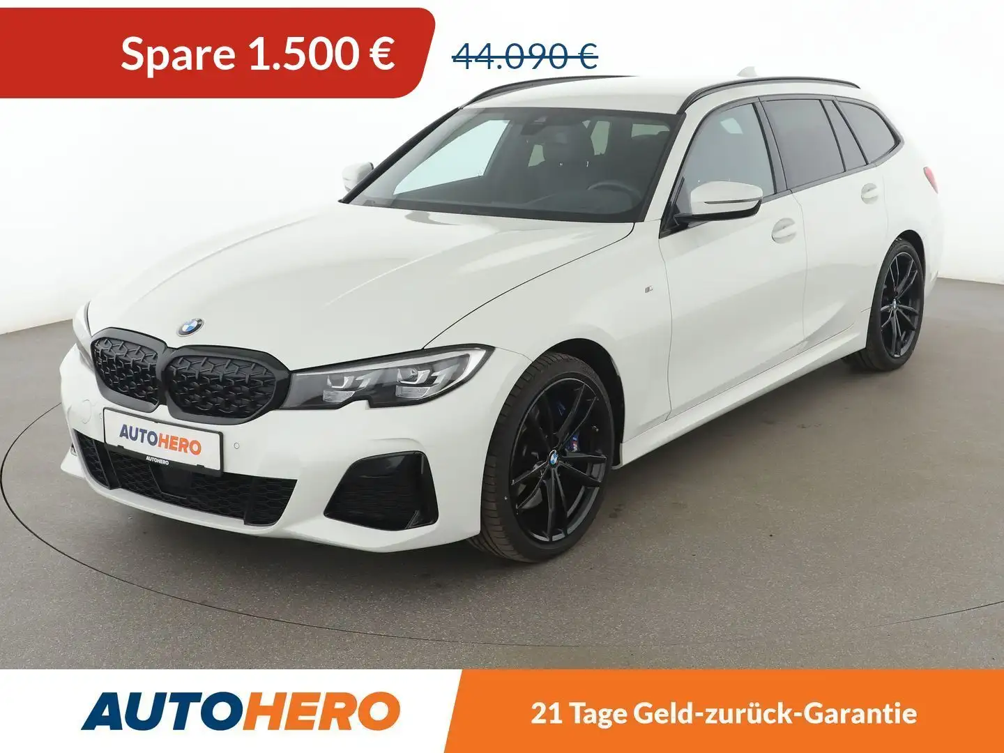 BMW 340 M340i xDrive Aut.*NAVI*LED*ACC*HUD*PDC*SHZ* Blanc - 1