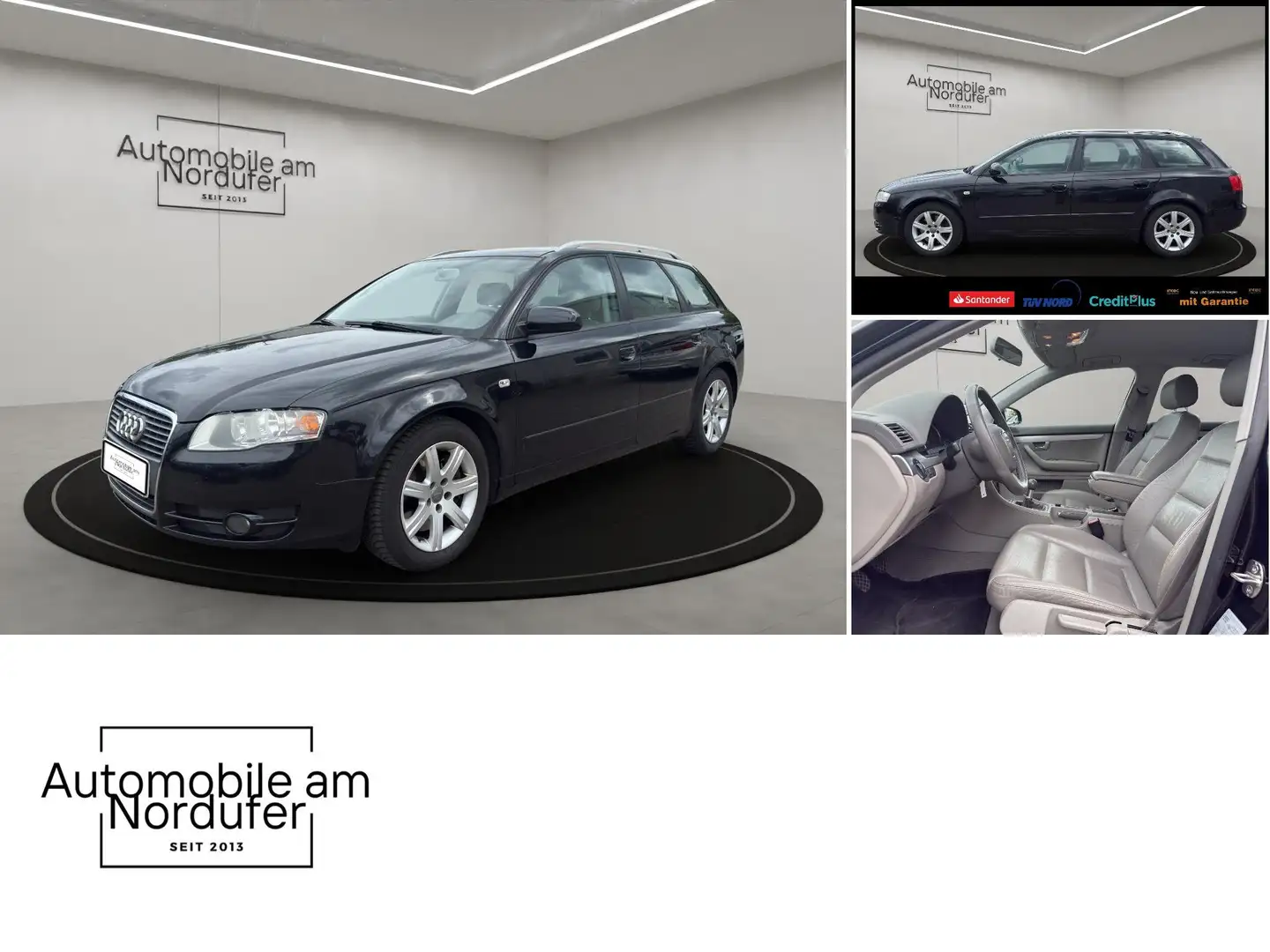 Audi A4 Avant 2.0 TFSI-S-Line-2Hand-Scheckheft-Leder-Navi Schwarz - 2