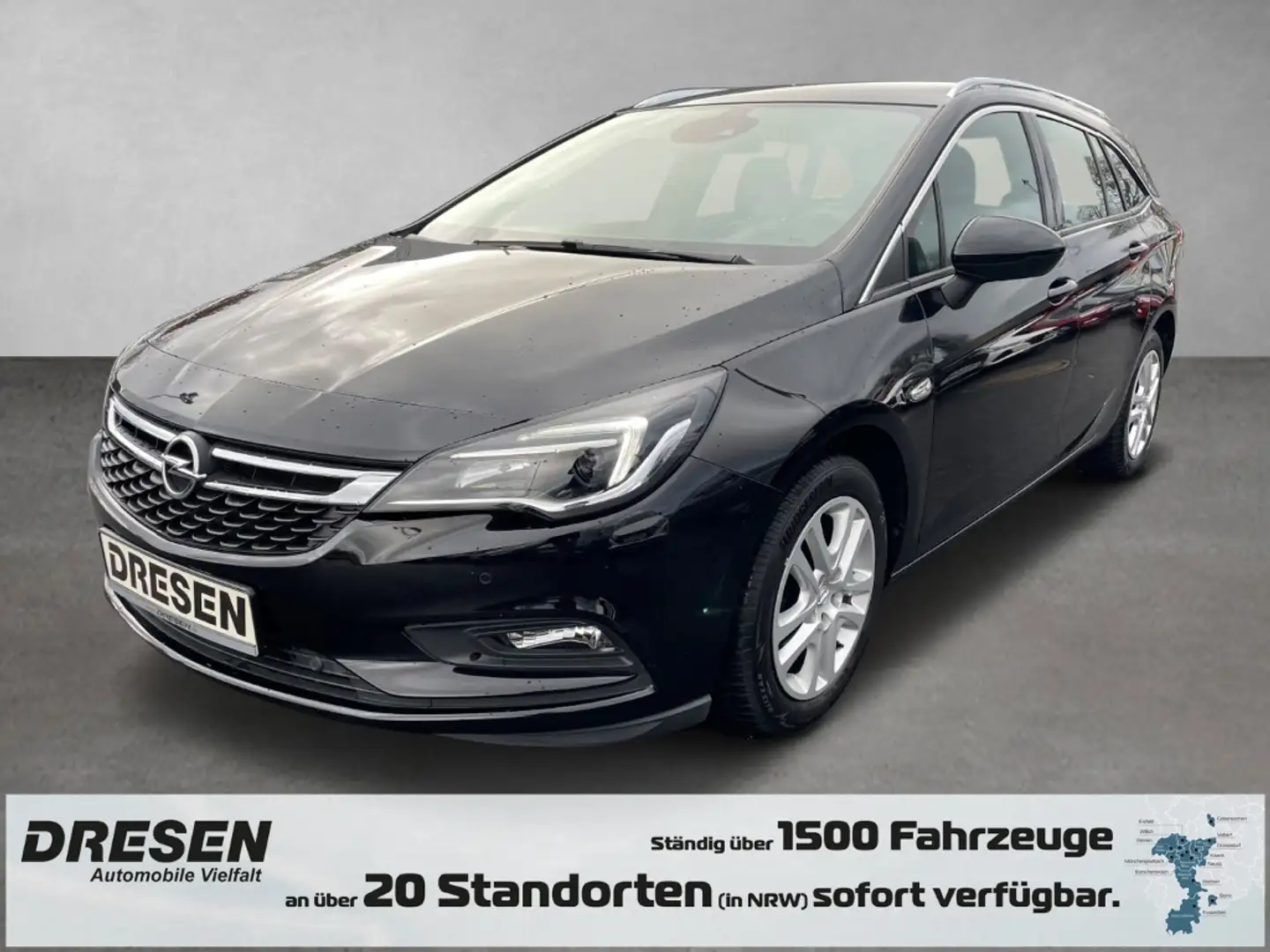 Opel Astra K ST Dynamic 1.4 Automatik+Telefon+PDC Negro - 1