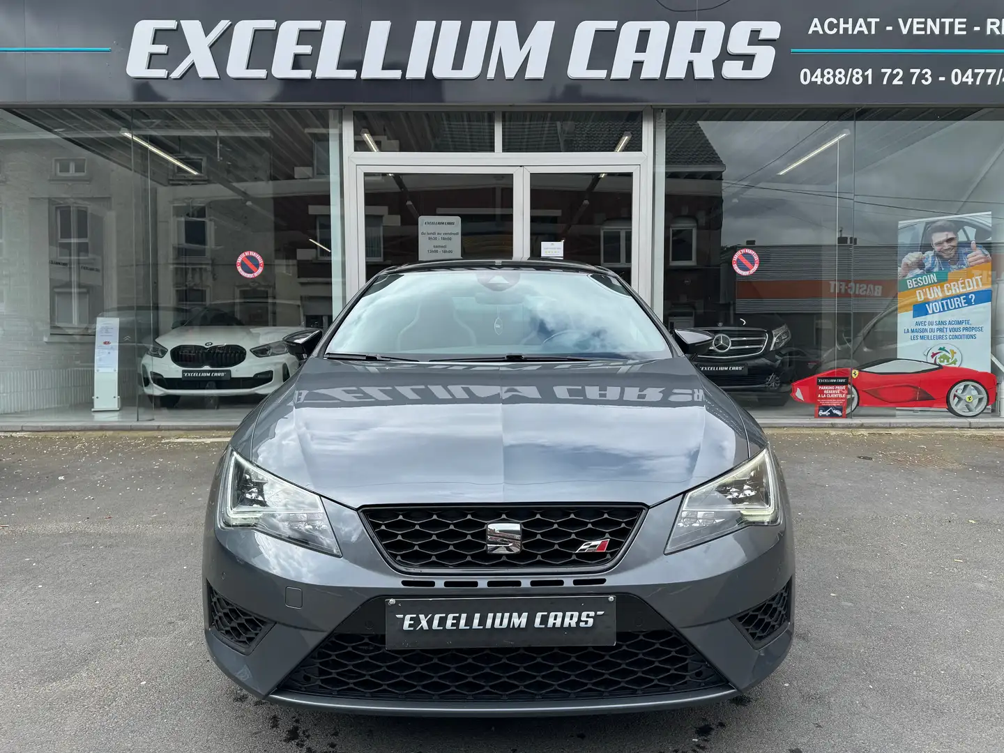 SEAT Leon 2.0 TSI Cupra DSG Gps Alcantara Toit Pano Grijs - 2