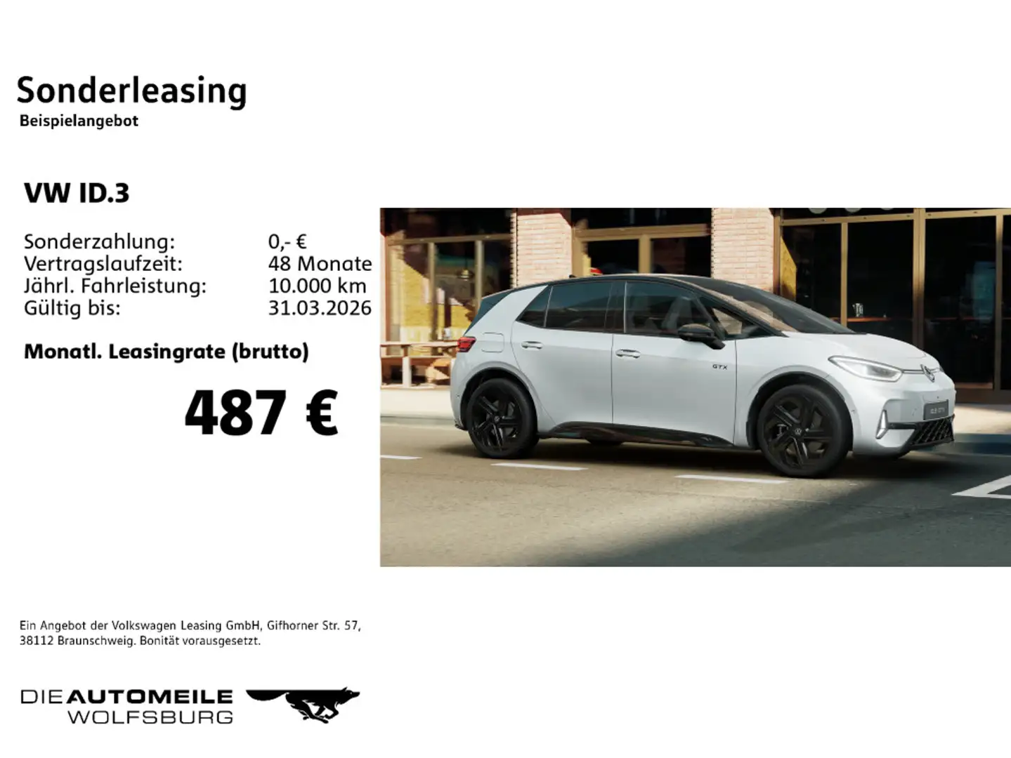 Volkswagen ID.3 GTX Performance Matrix/H+K/Pano/DCC/ACC Blanc - 2