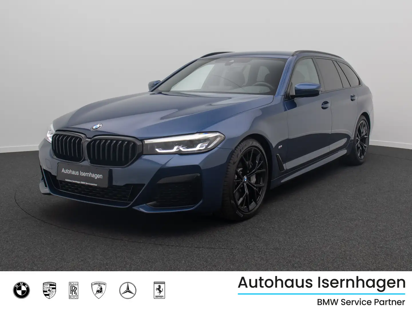 BMW 530 M Sport DAB H K Kamera Alarm Komfort 19Zoll Blau - 1
