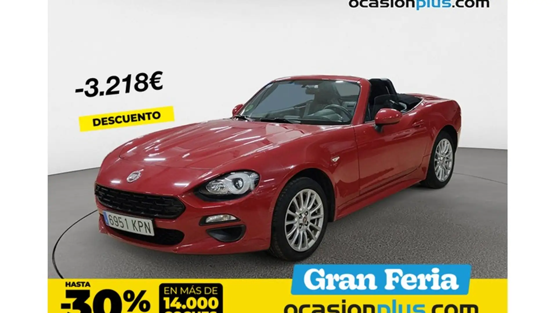 Fiat 124 Spider 1.4 Multiair Rojo - 1