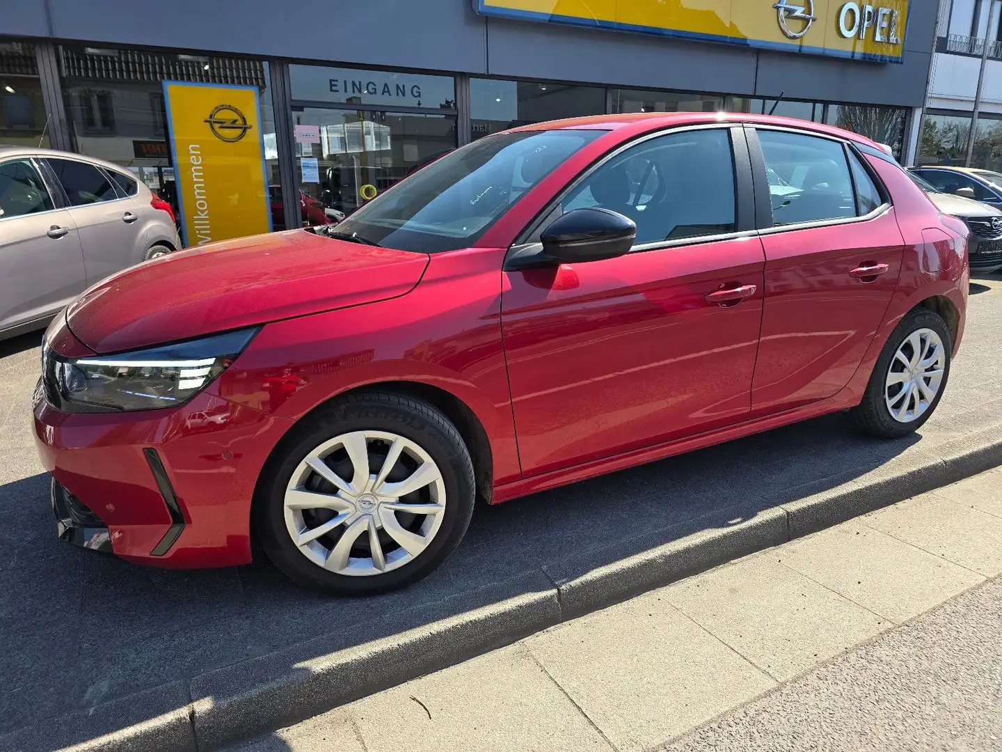Opel Corsa F SHZ +2 JAHRE GARANTIE+ Rouge - 1