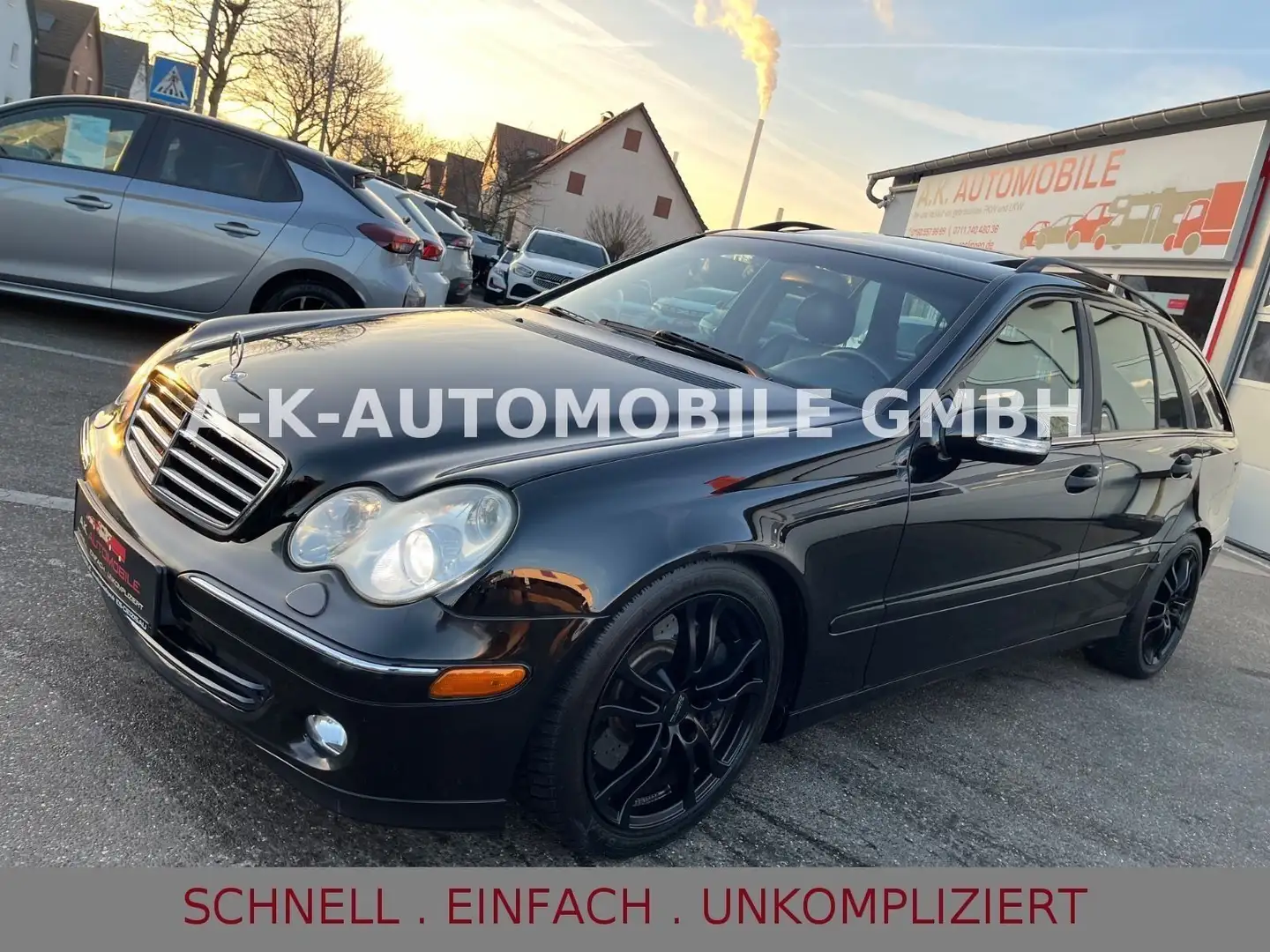 Mercedes-Benz C 270 T CDI*AUTOMATIK*BI-XENON*LEDER*TEMPO* Schwarz - 1