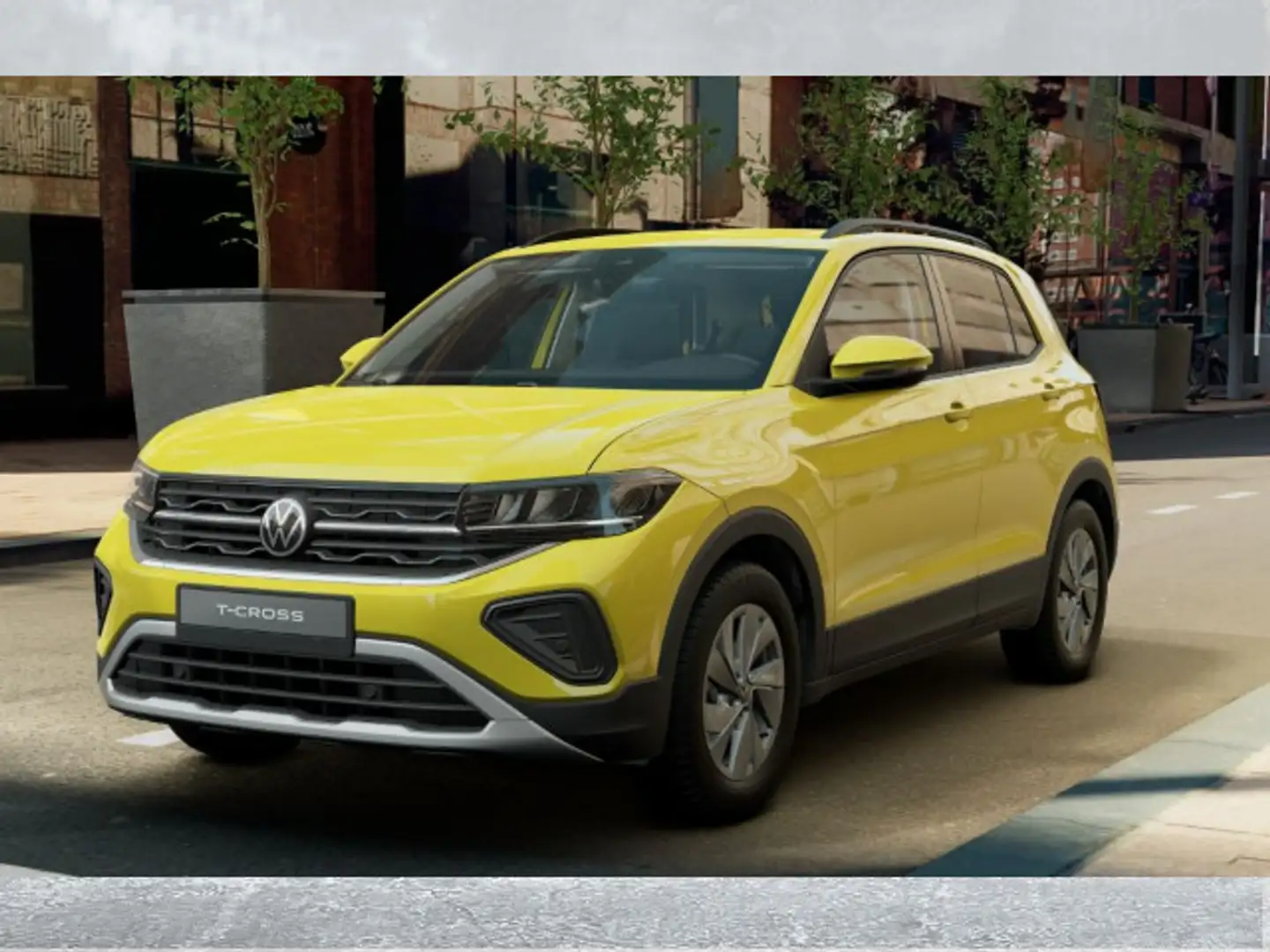 Volkswagen T-Cross 1.0 TSI 95PS Life Gelb - 2