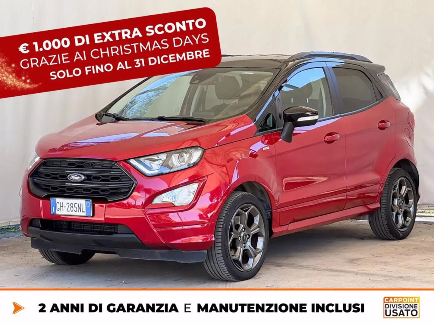 Ford EcoSport 1.0 ecoboost st-line s&s 125cv my20.25 Rosso - 1