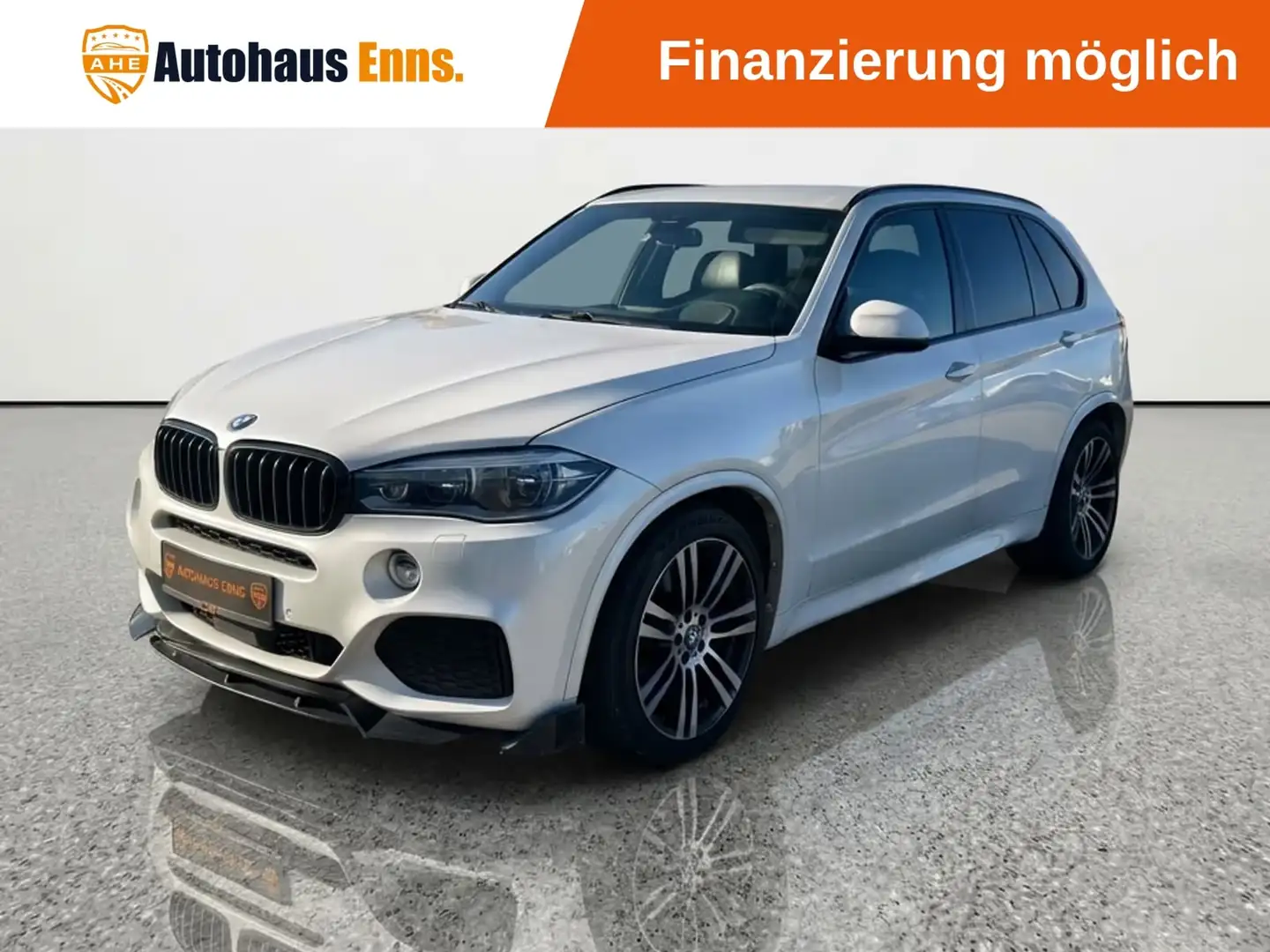 BMW X5 Leder / Automatik / Navi / 313 PS / Klima / Sitzheiz. / Tempomat / MFL / Schaltwippen / Elektr. Sitze Weiß - 1