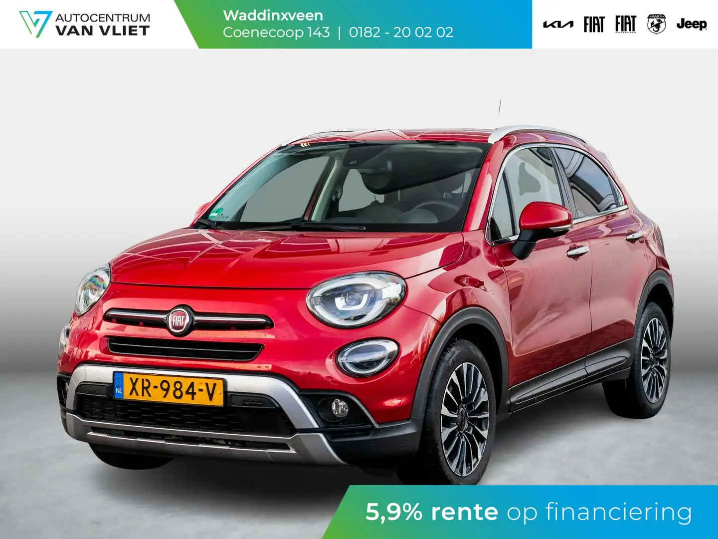 Fiat 500X Cross 1.0 GSE City Cross Opening Edition | Navigat Rood - 1