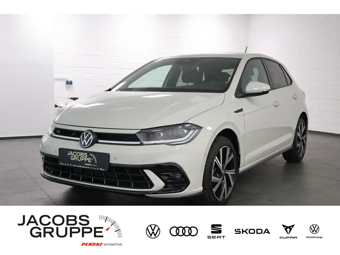 Volkswagen Polo VI 1.0 TSI R-Line DSG,Navi,Matrix,RFK Grau - 1