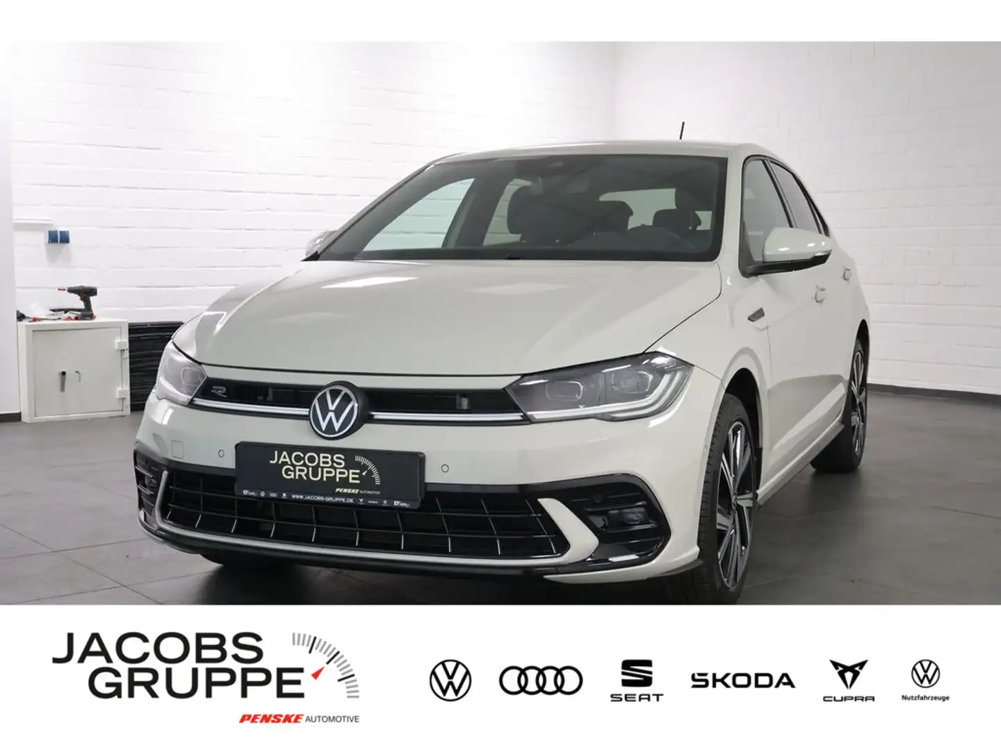 Volkswagen Polo VI 1.0 TSI R-Line DSG,Navi,Matrix,RFK Grau - 2