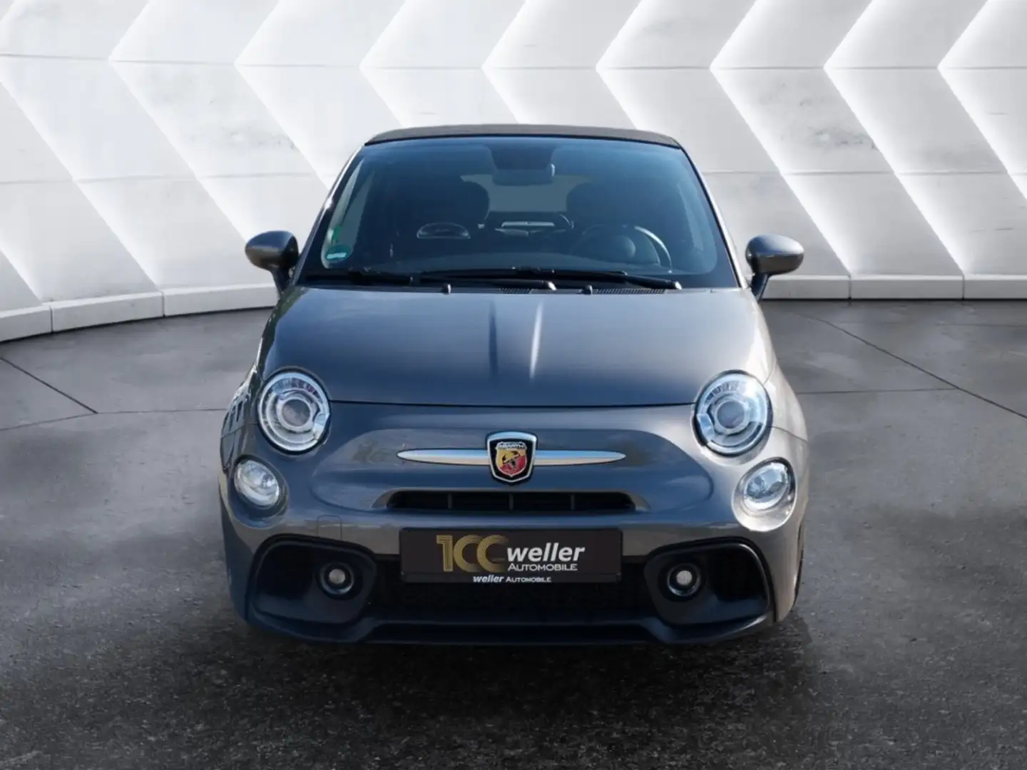 Abarth 595C Beats Navi Parksensoren Xenon 8-Fach Bereift Klima Gris - 2