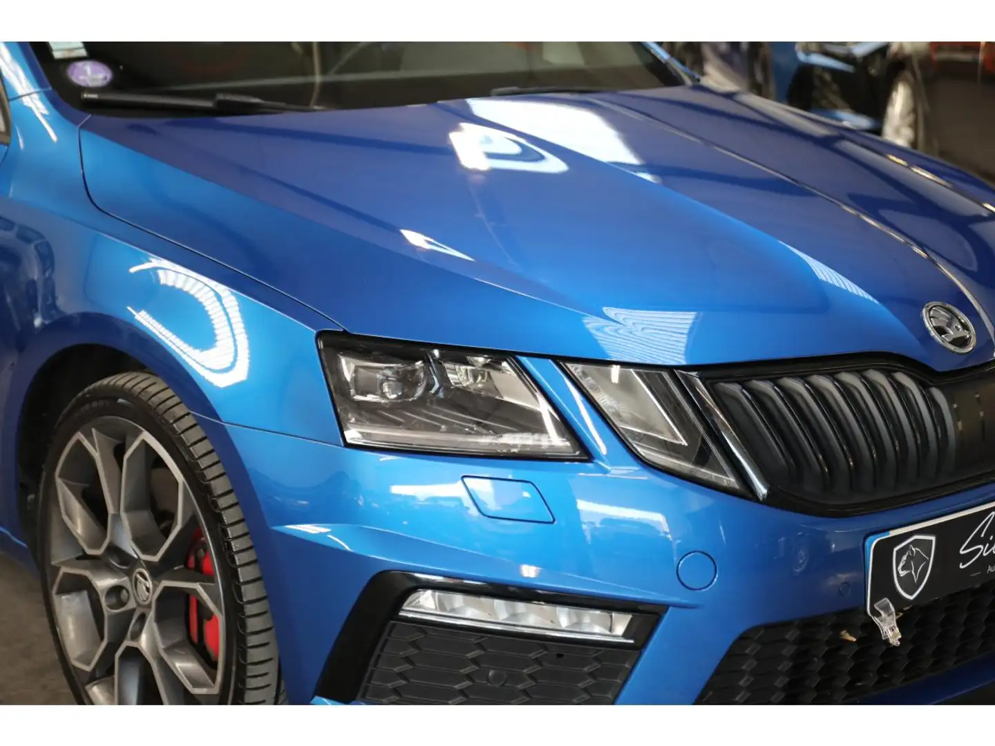 Skoda Octavia VRS V RS 2.0 TSI 245 DSG BERLINE / TOIT PANO / FRANCAISE Blau - 2