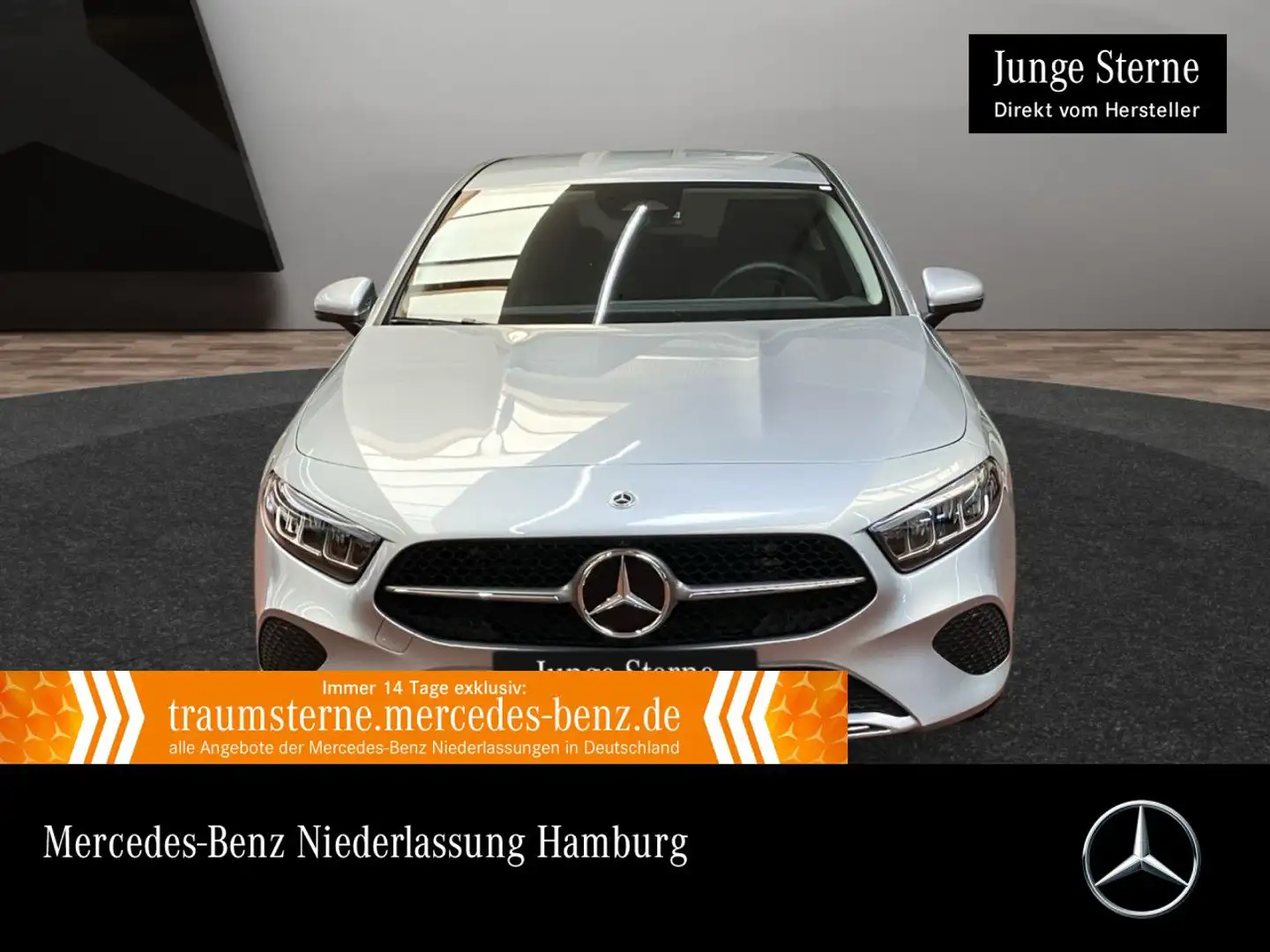 Mercedes-Benz A 180 PROGRESSIVE+360°+LED+TOTW+7G Silber - 1