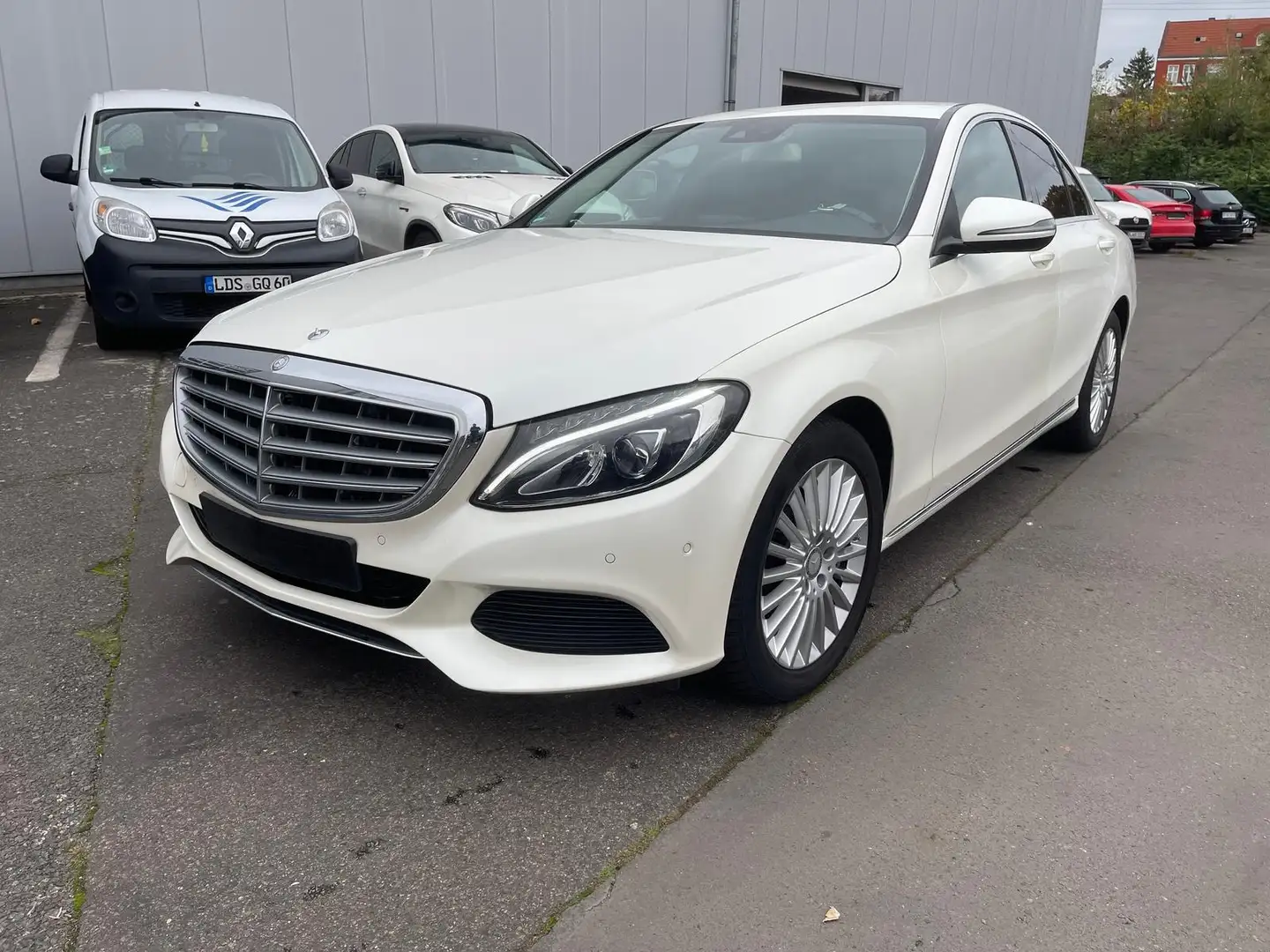 Mercedes-Benz C 250 AUT LED NAVI SHZ PDC Biały - 1