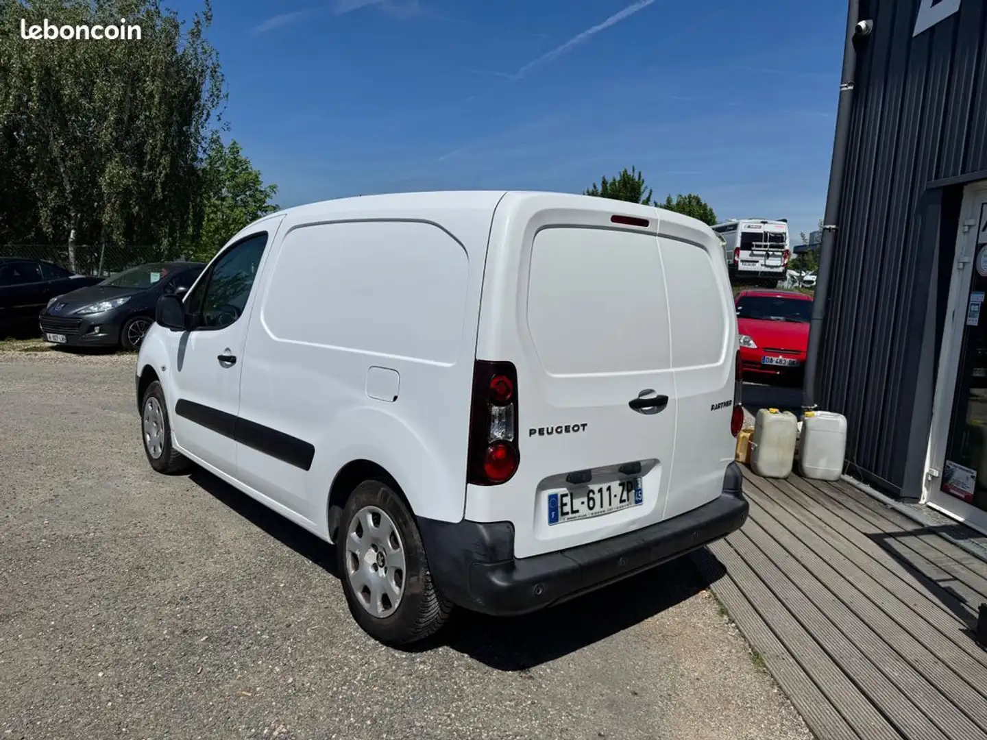 Peugeot Partner Tepee l1 h1 1.6 bluehdi 100ch pack clim nav Blanc - 2