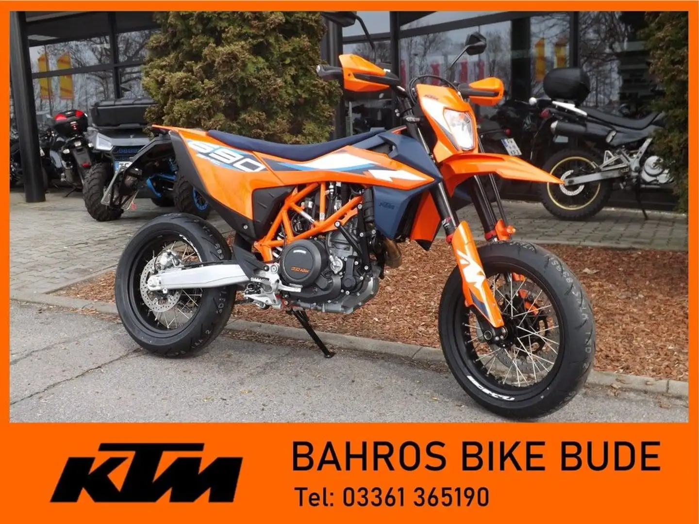 KTM 690 SMC R Albastru - 1