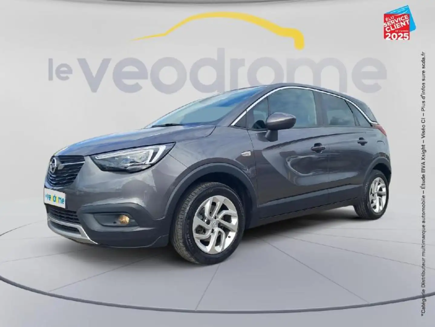 Opel Crossland X 1.5 D 120ch Innovation BVA Euro 6d-T Grau - 1