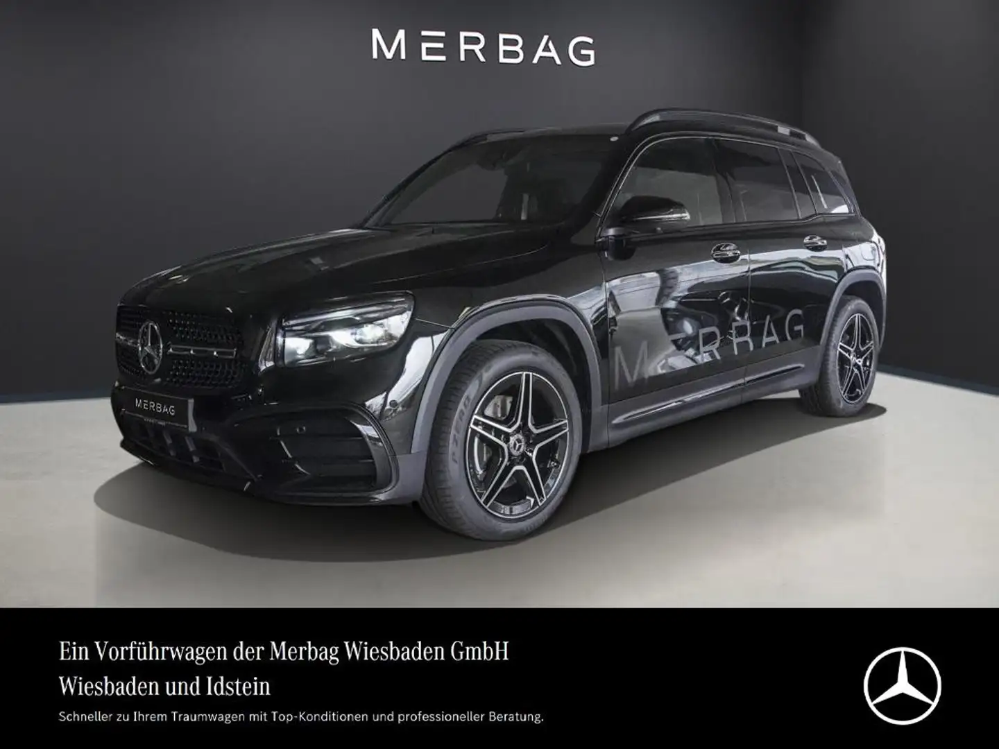 Mercedes-Benz GLB 200 AMG-NIGHT-PANO-AHK-KEYLESS-UVP 62.000,- Schwarz - 1