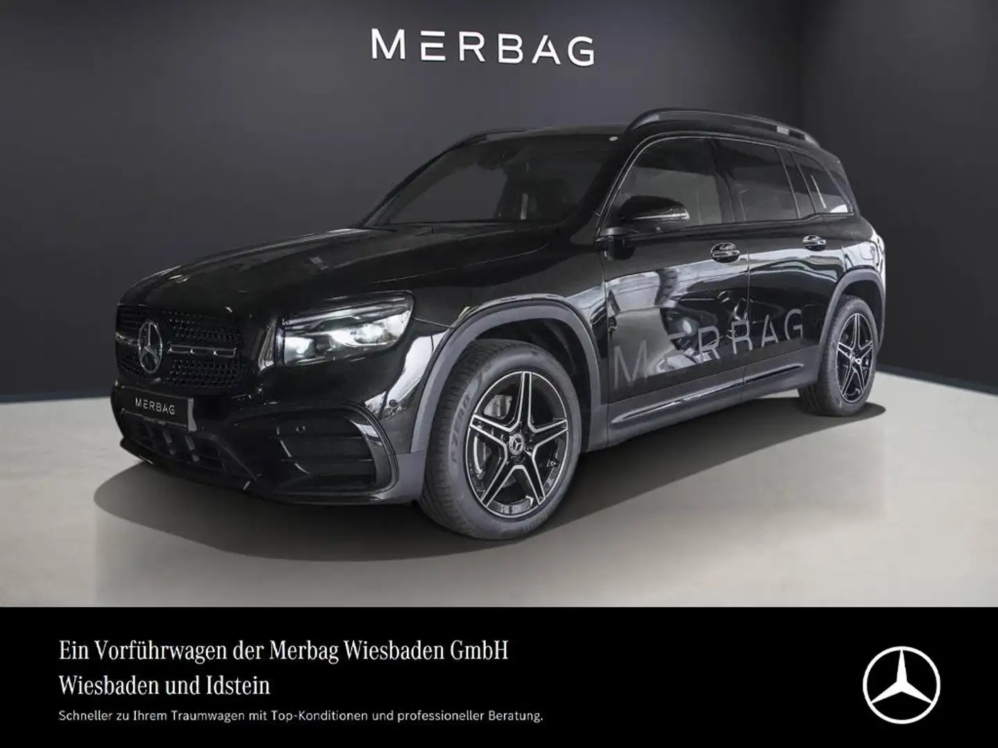 Mercedes-Benz GLB 200 AMG-NIGHT-PANO-AHK-KEYLESS-UVP 62.000,- Schwarz - 1
