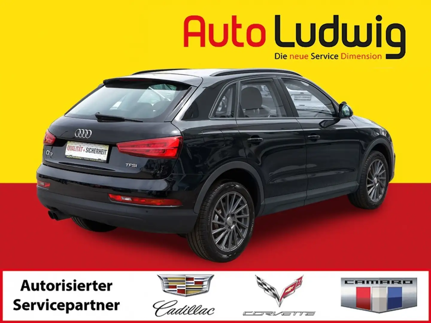 Audi Q3 1,4 TFSI COD*DSG*NAVI*XENON*PARKPILOT*SHZ*TEMPO... Schwarz - 2
